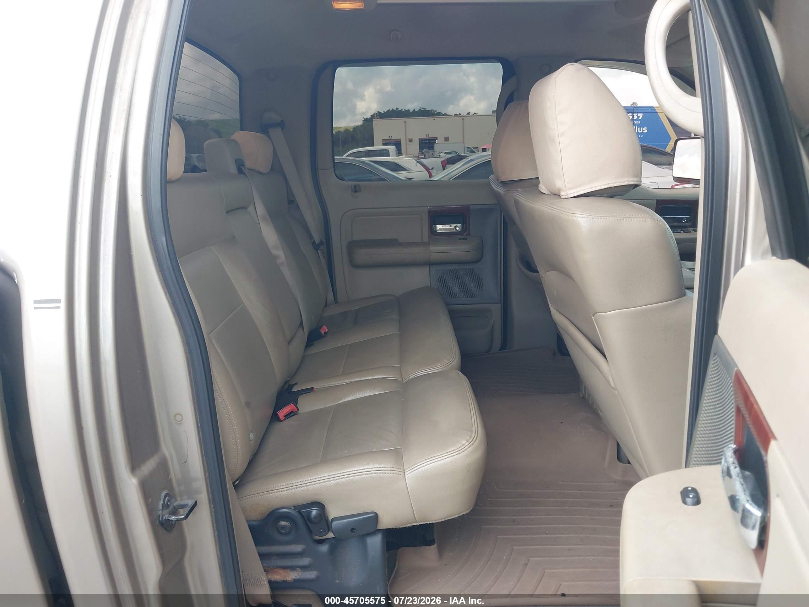 2005 Ford F-150 Fx4/lariat/xlt Tan vin: 1FTPW14525KD01115