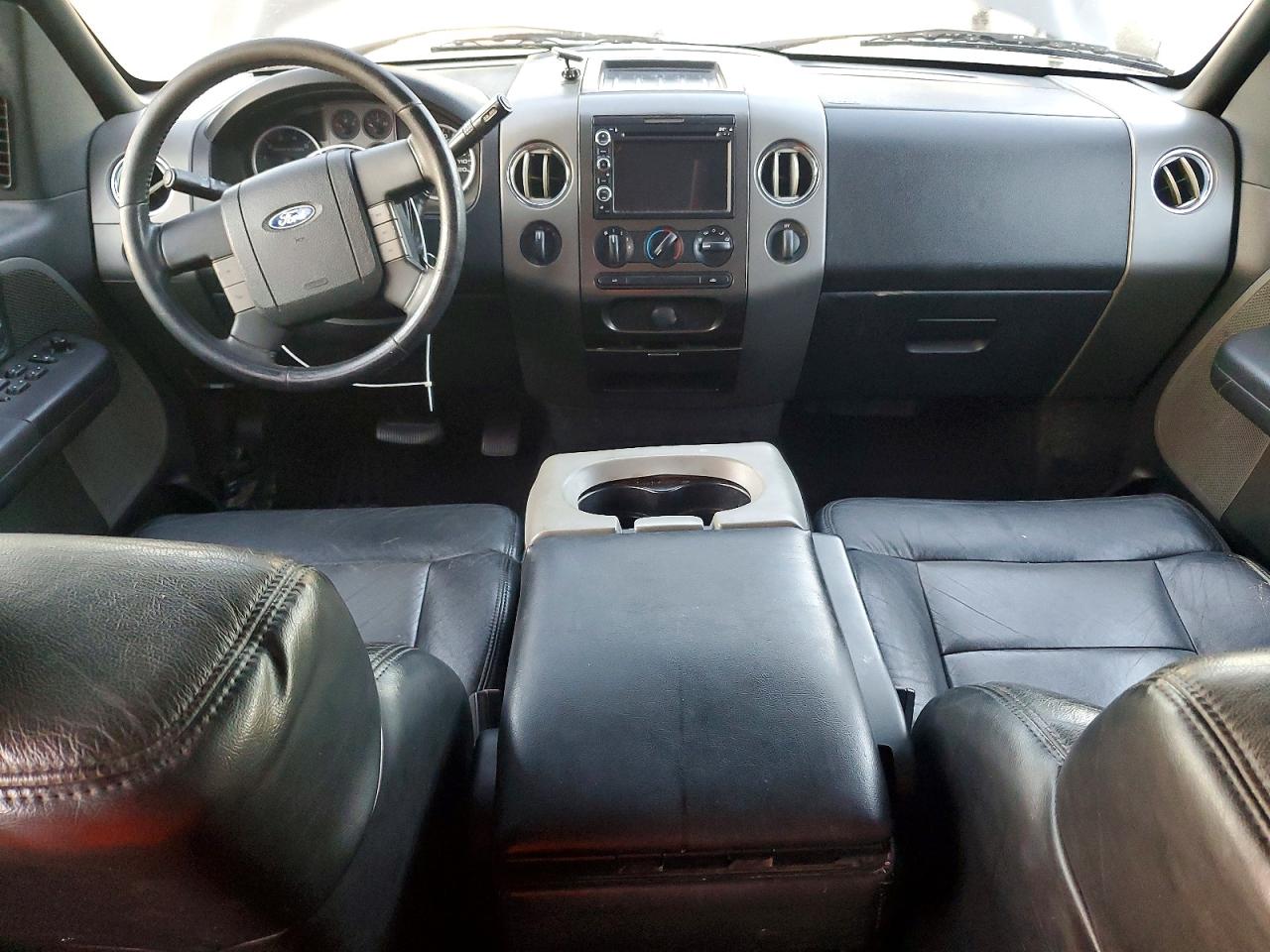 2005 Ford F150 Supercrew Gray vin: 1FTPW14525KD32252