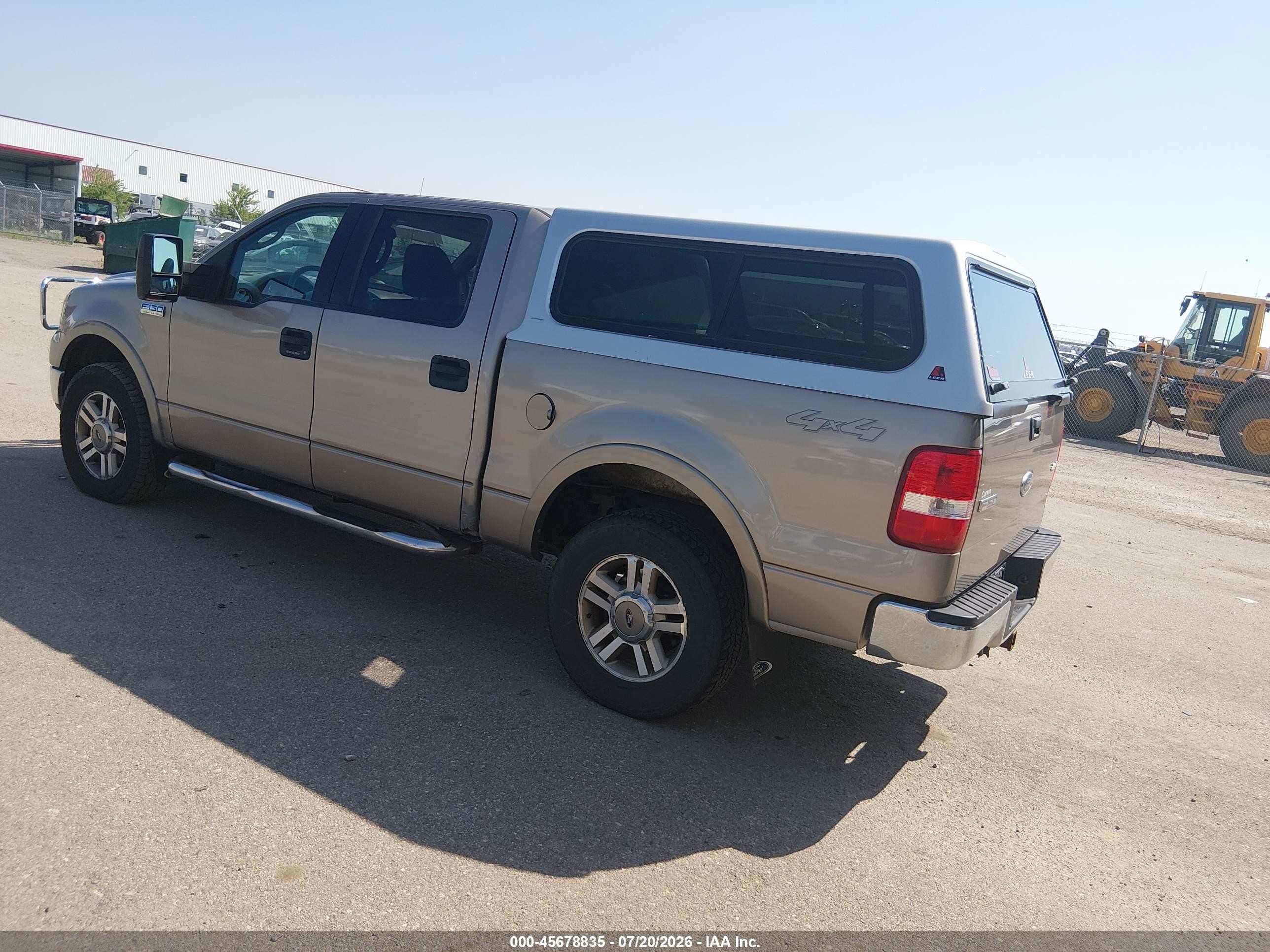 2005 Ford F-150 Fx4/lariat/xlt Tan vin: 1FTPW14525KE18483