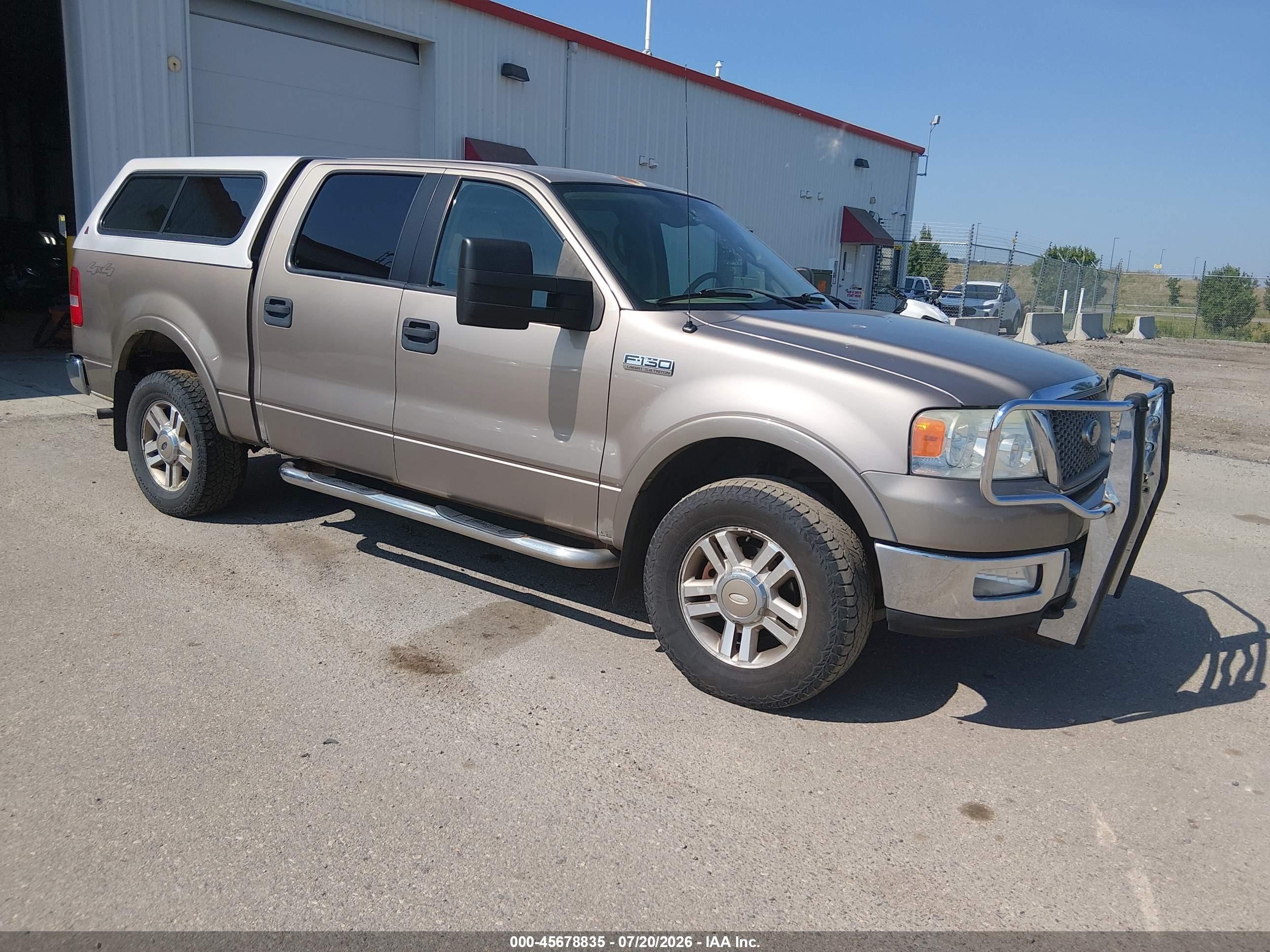 2005 Ford F-150 Fx4/lariat/xlt Tan vin: 1FTPW14525KE18483