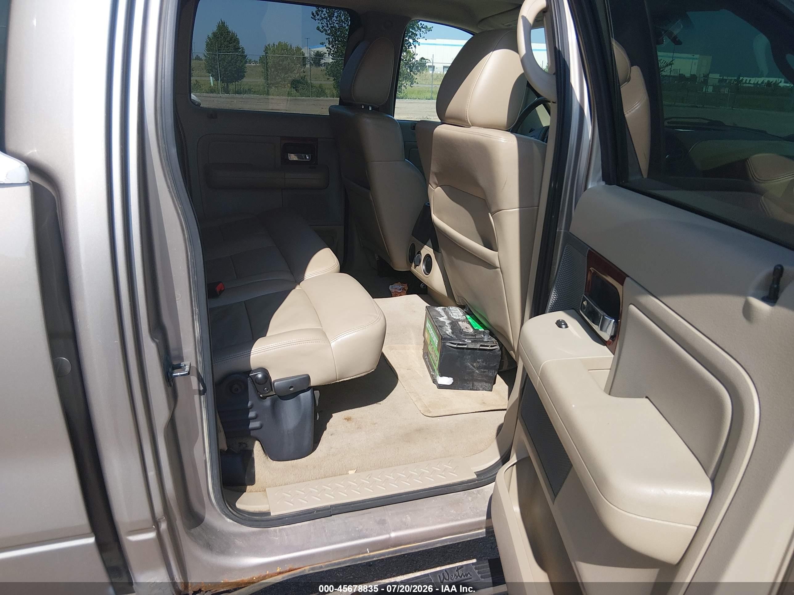 2005 Ford F-150 Fx4/lariat/xlt Tan vin: 1FTPW14525KE18483