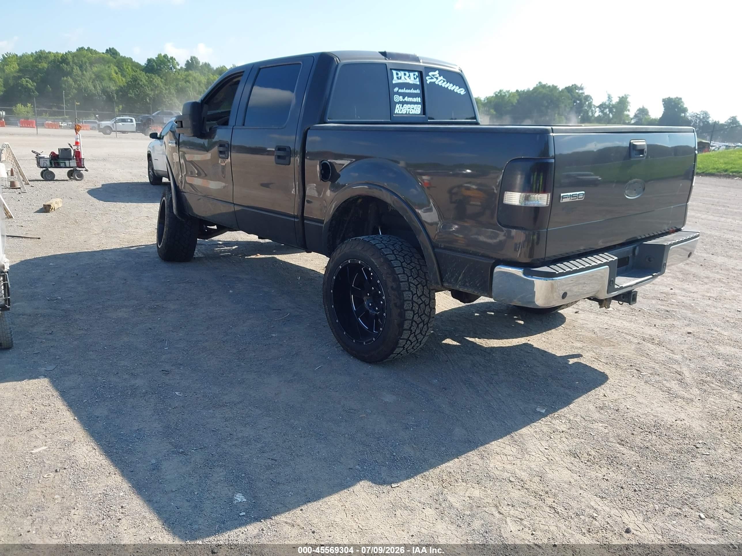 2005 Ford F-150 Fx4/lariat/xlt Gray vin: 1FTPW14525KE59616