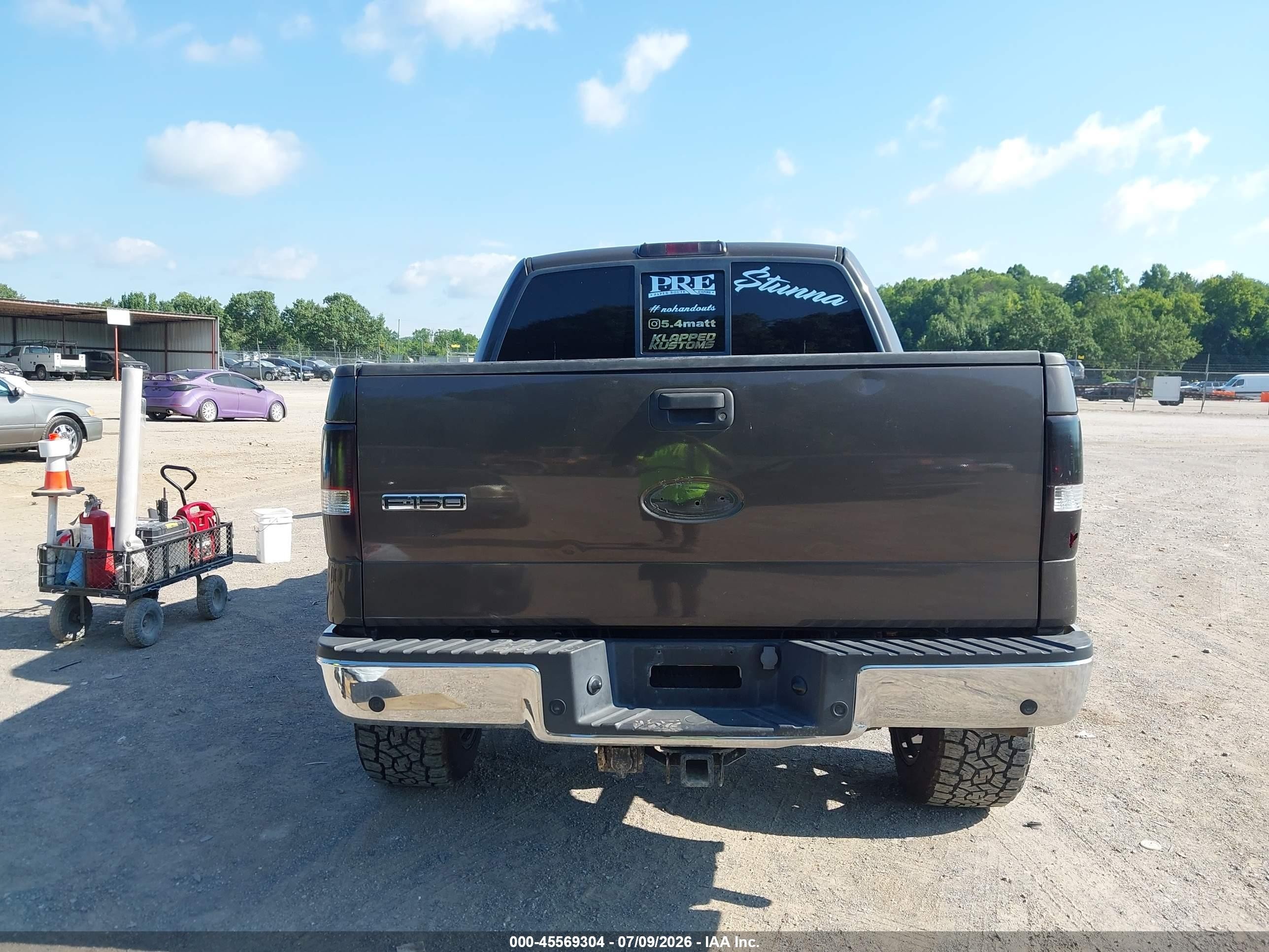 2005 Ford F-150 Fx4/lariat/xlt Gray vin: 1FTPW14525KE59616