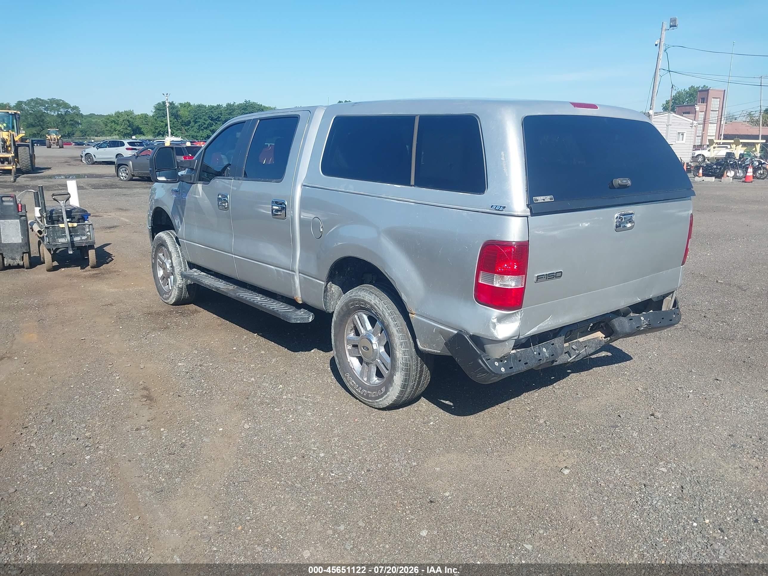2005 Ford F-150 Fx4/lariat/xlt Gray vin: 1FTPW14525KE78036
