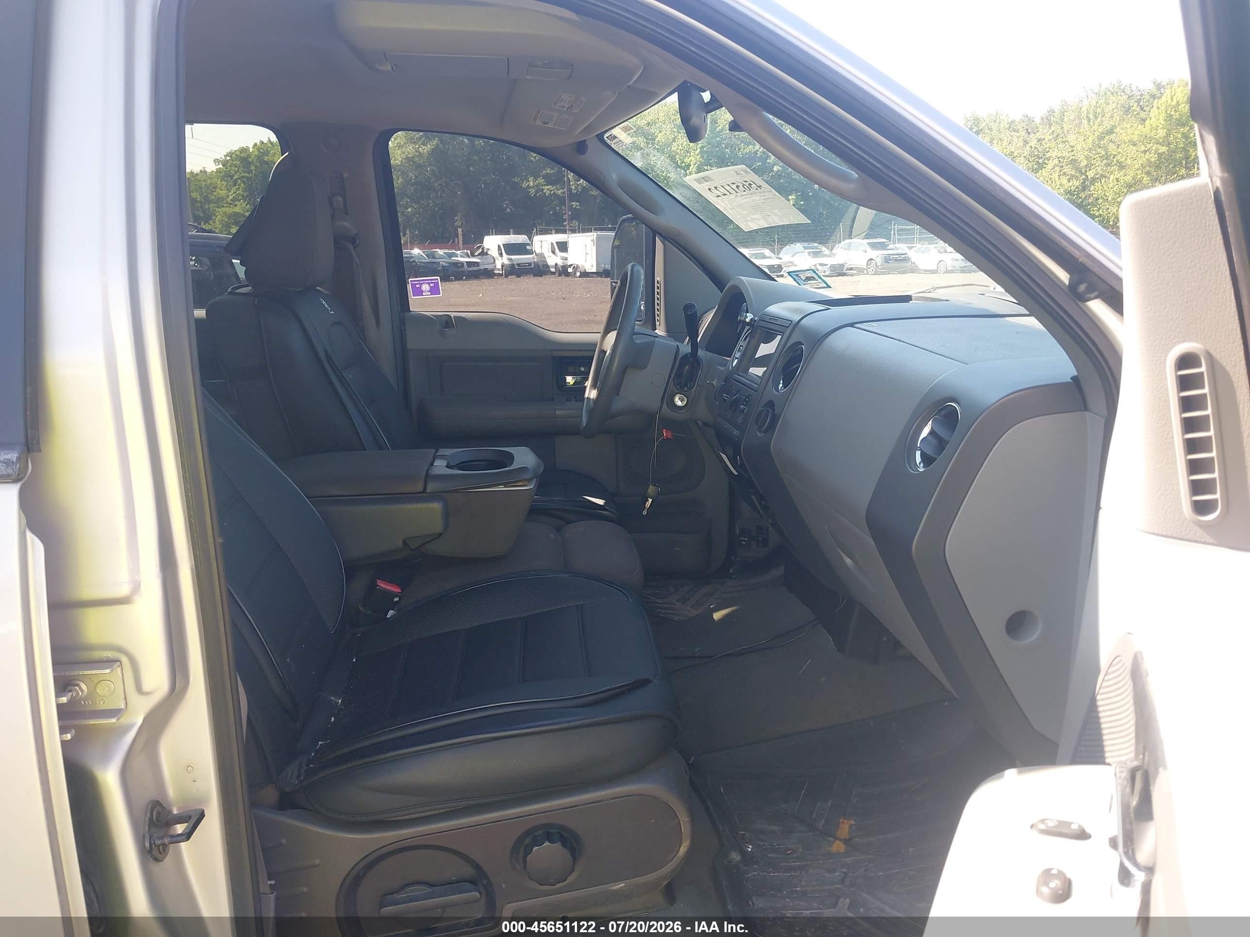 2005 Ford F-150 Fx4/lariat/xlt Gray vin: 1FTPW14525KE78036