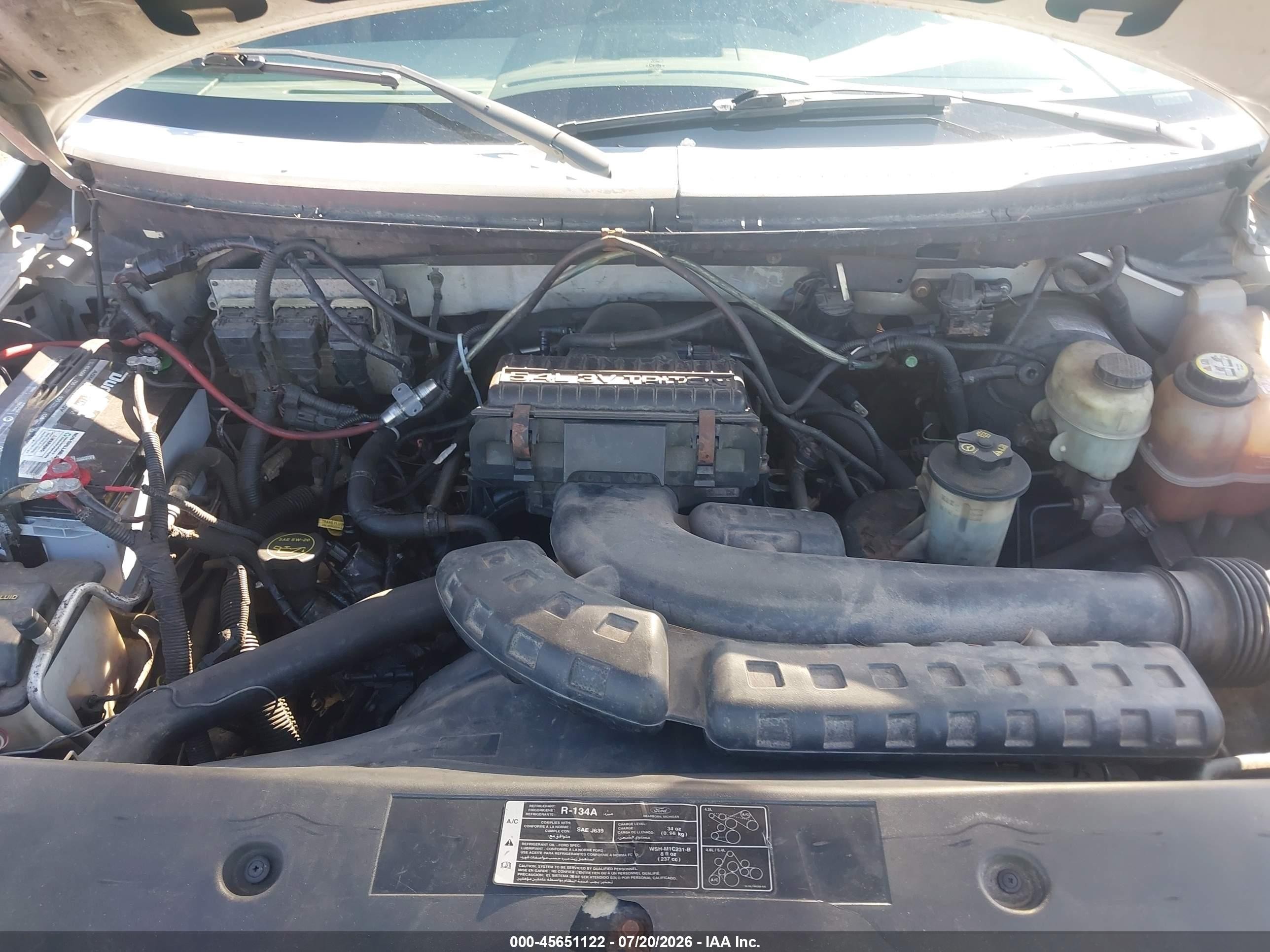 2005 Ford F-150 Fx4/lariat/xlt Gray vin: 1FTPW14525KE78036