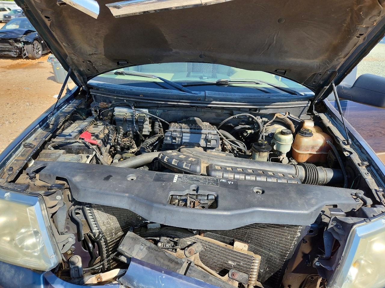 2005 Ford F150 Supercrew Blue vin: 1FTPW14525KE86282