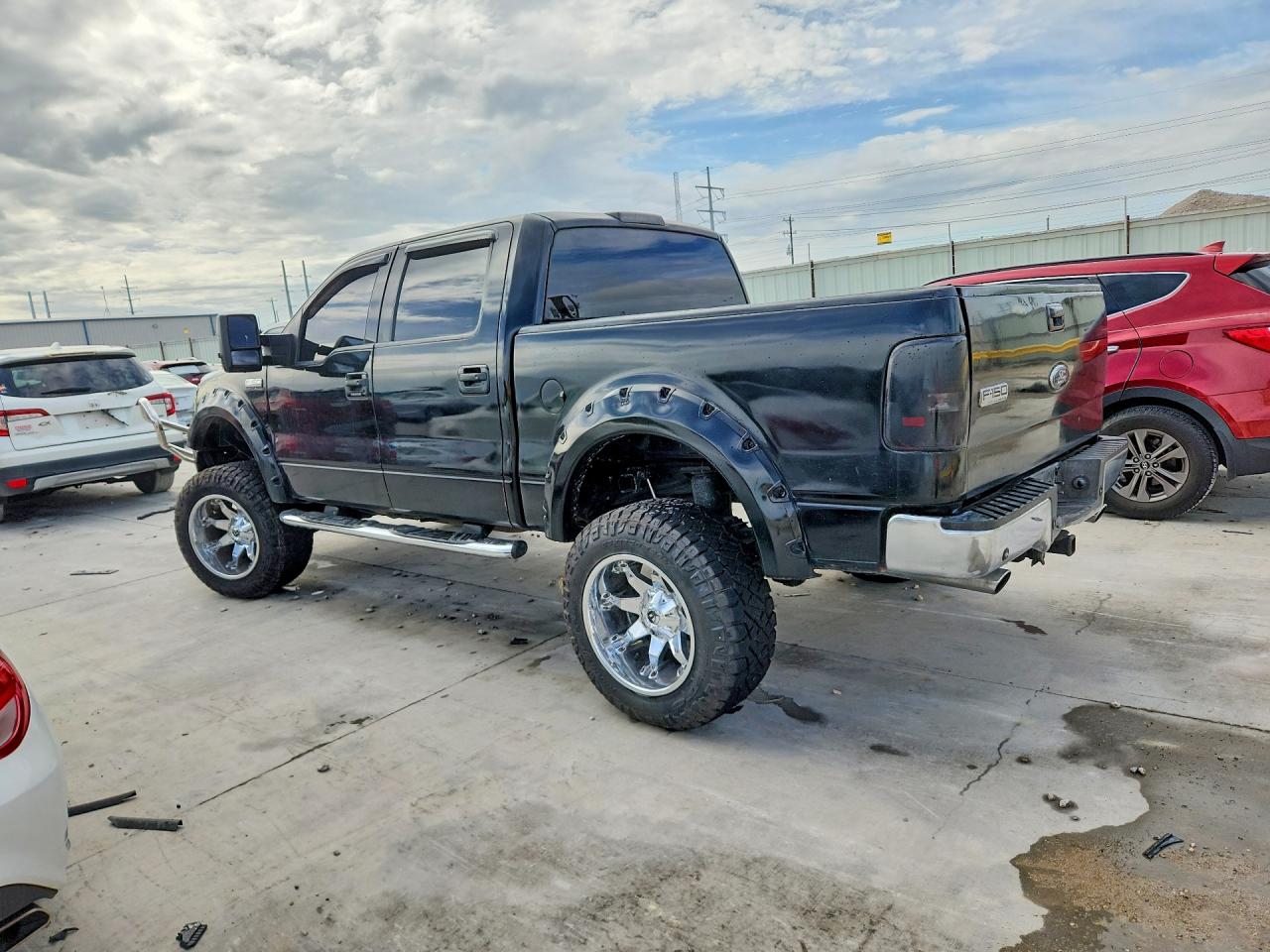 2006 Ford F150 Supercrew Black vin: 1FTPW14526FA36304