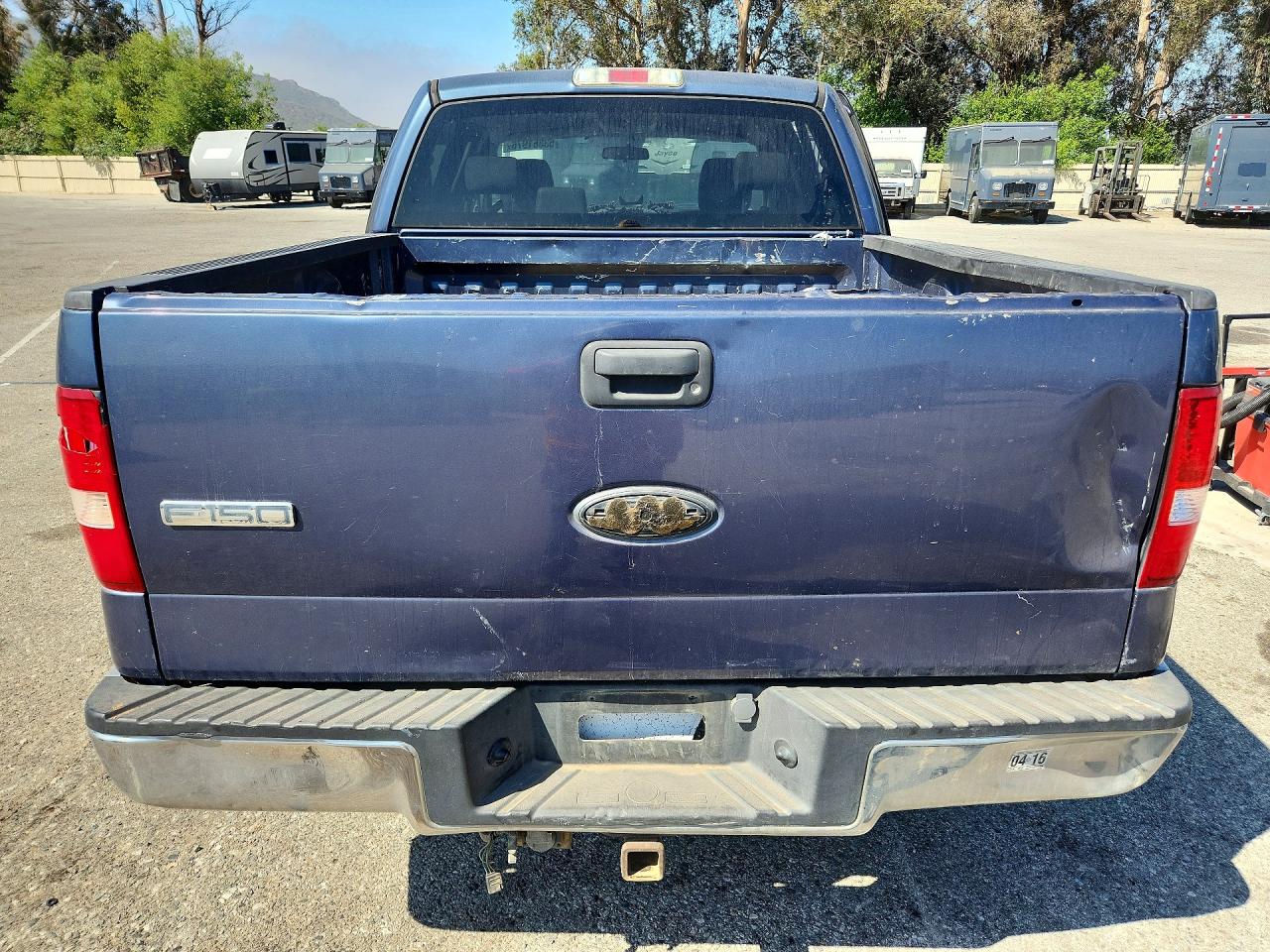 2006 Ford F150 Supercrew Blue vin: 1FTPW14526FA74096