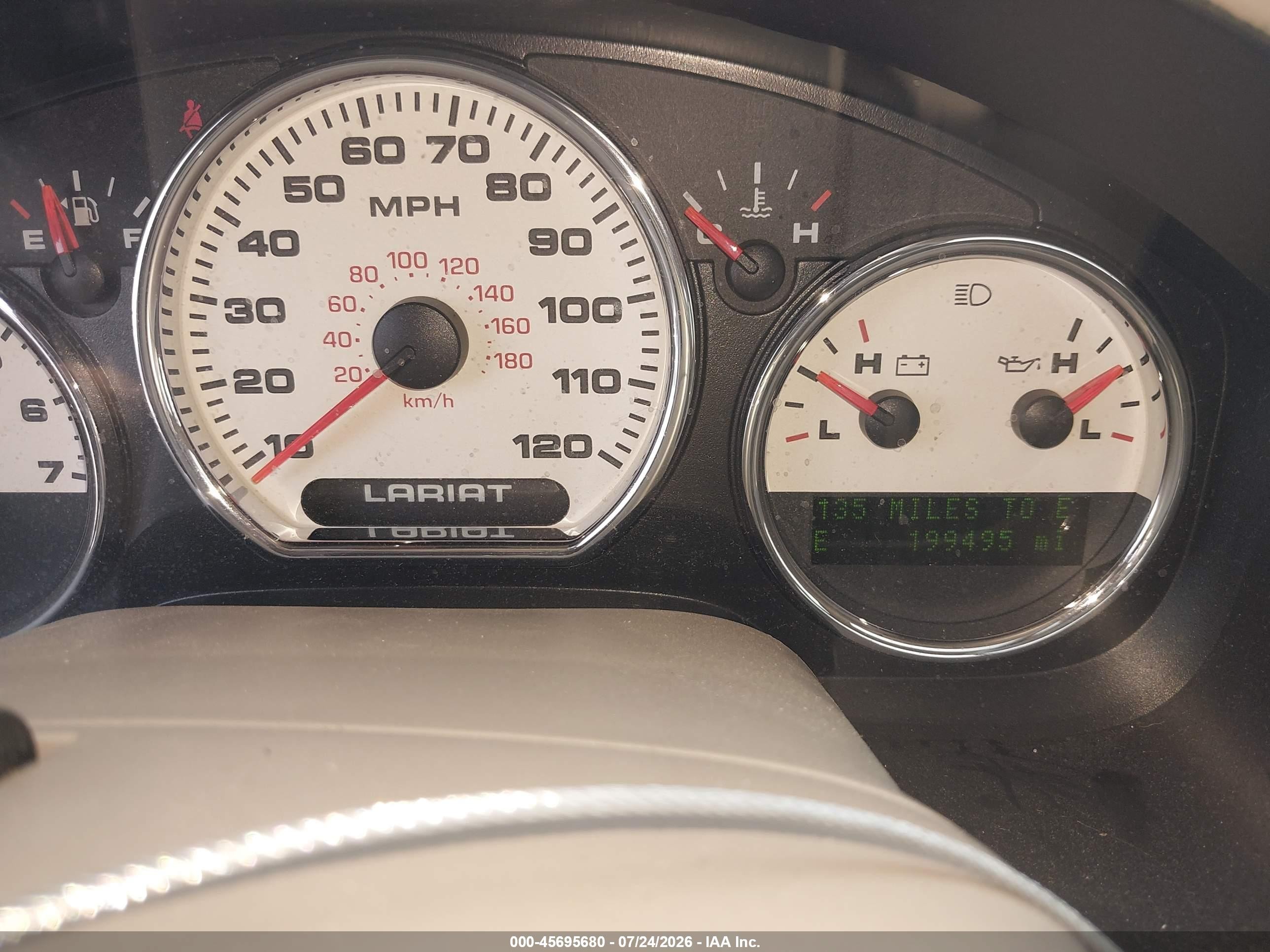 2006 Ford F-150 Fx4/lariat/xlt Gray vin: 1FTPW14526FB06142