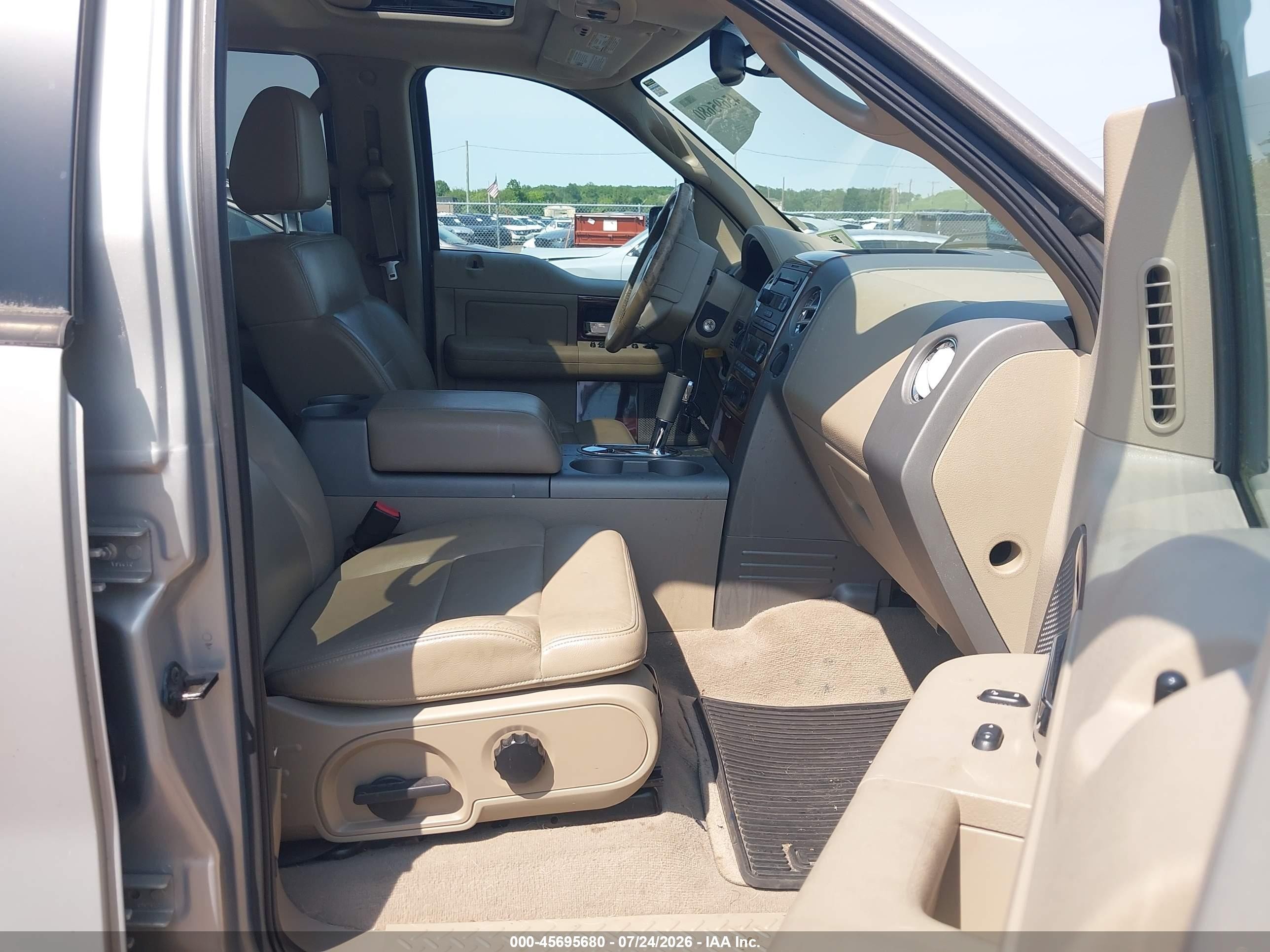 2006 Ford F-150 Fx4/lariat/xlt Gray vin: 1FTPW14526FB06142