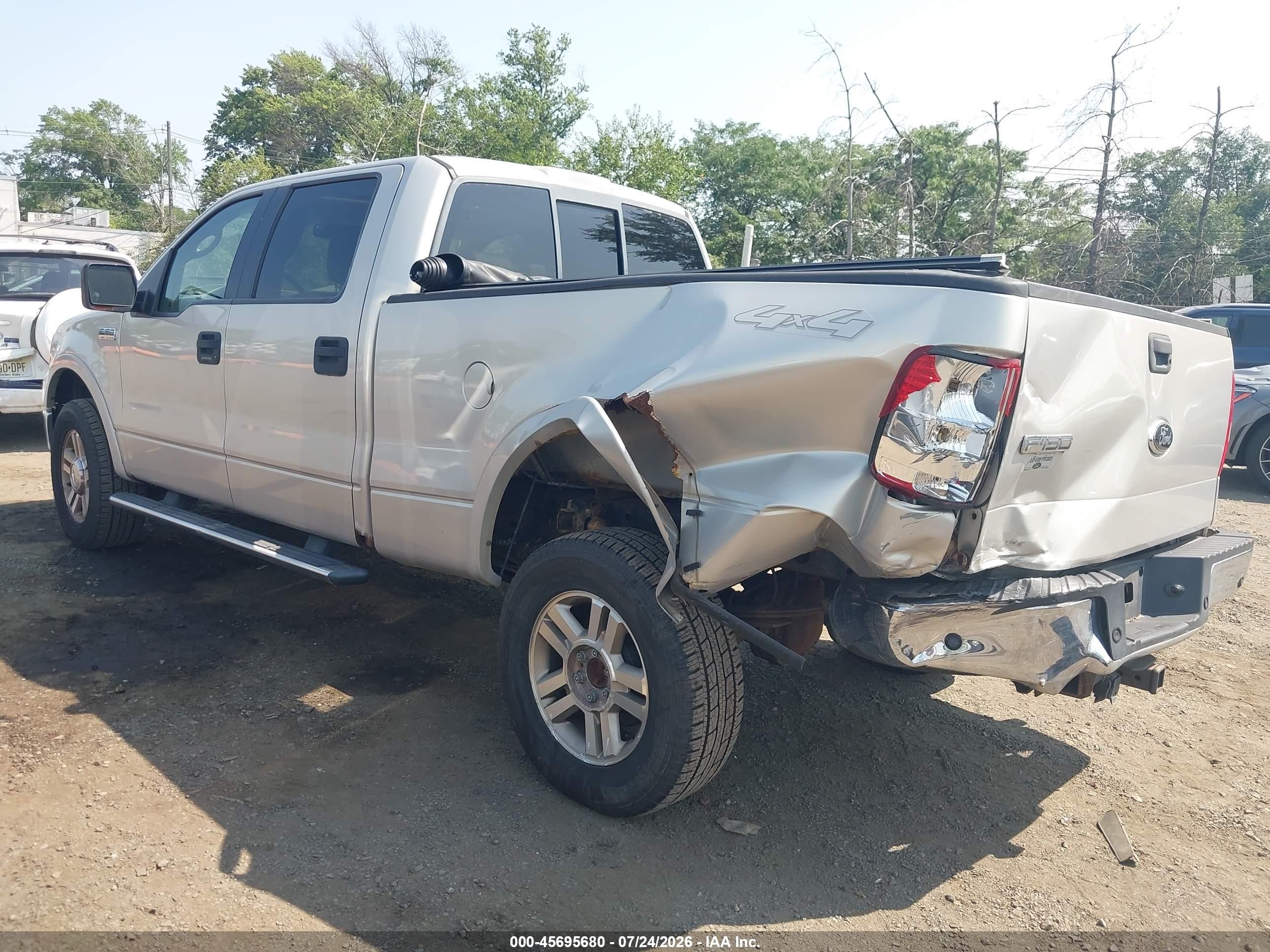 2006 Ford F-150 Fx4/lariat/xlt Gray vin: 1FTPW14526FB06142
