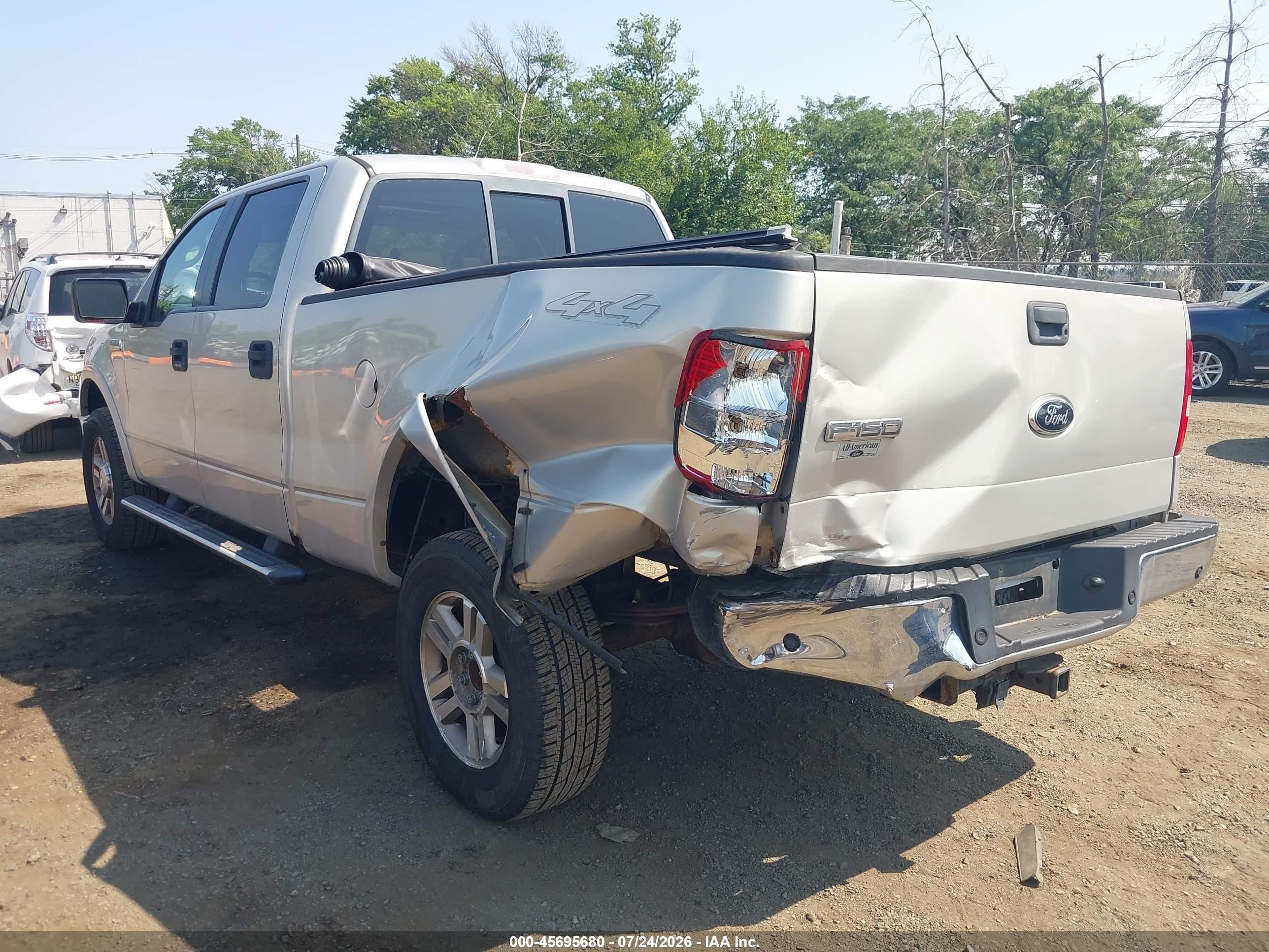 2006 Ford F-150 Fx4/lariat/xlt Gray vin: 1FTPW14526FB06142