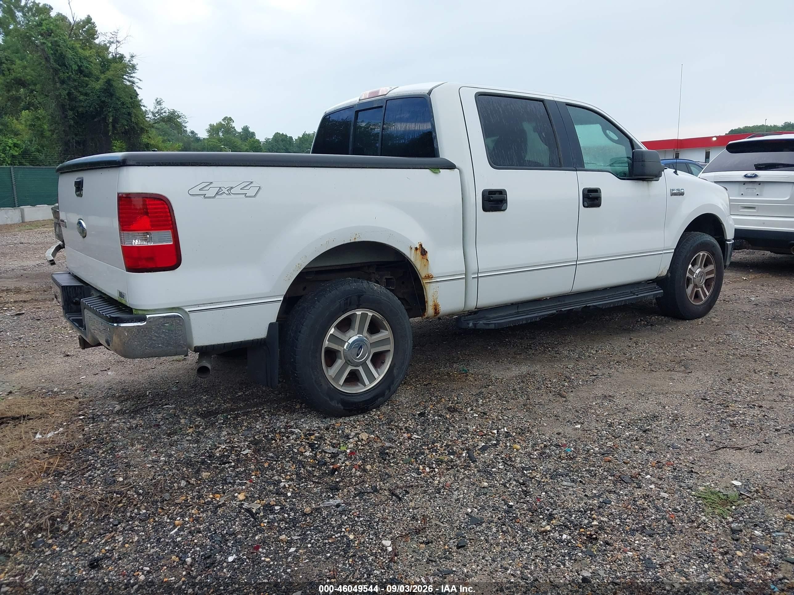 2006 Ford F-150 Fx4/lariat/xlt Белый vin: 1FTPW14526FB32773