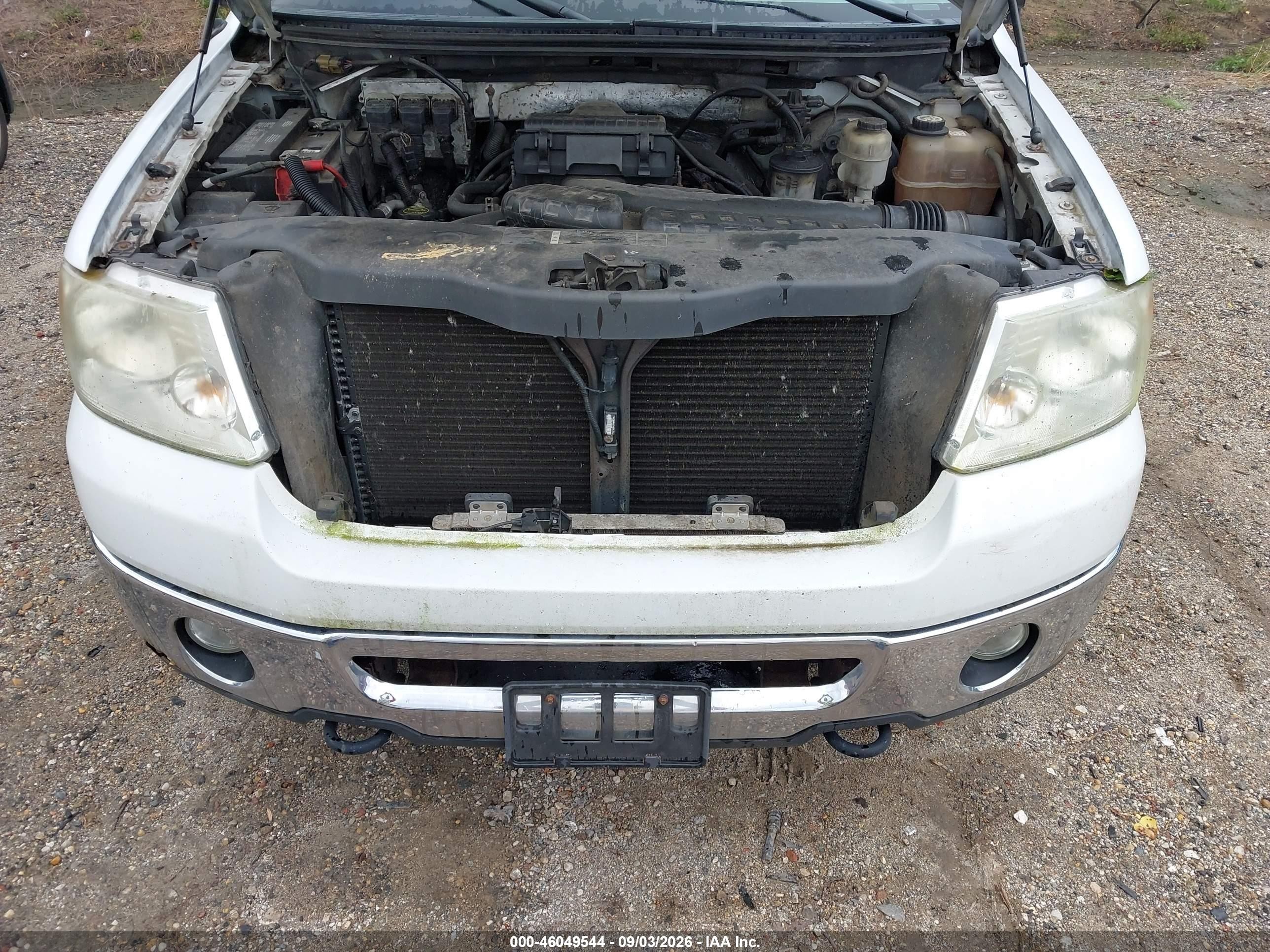 2006 Ford F-150 Fx4/lariat/xlt Белый vin: 1FTPW14526FB32773