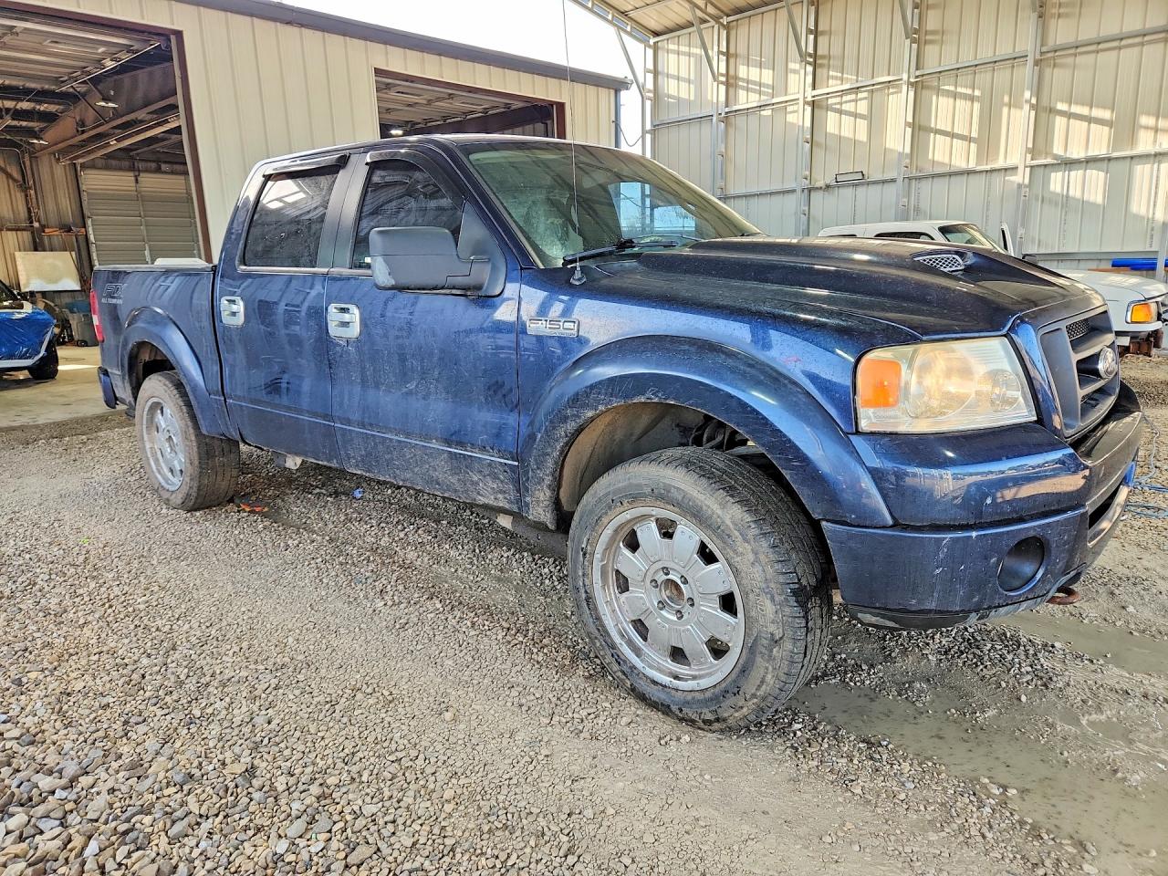 2006 Ford F150 Supercrew Blue vin: 1FTPW14526FB50299