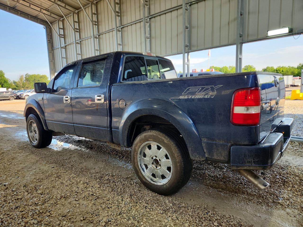 2006 Ford F150 Supercrew Blue vin: 1FTPW14526FB50299