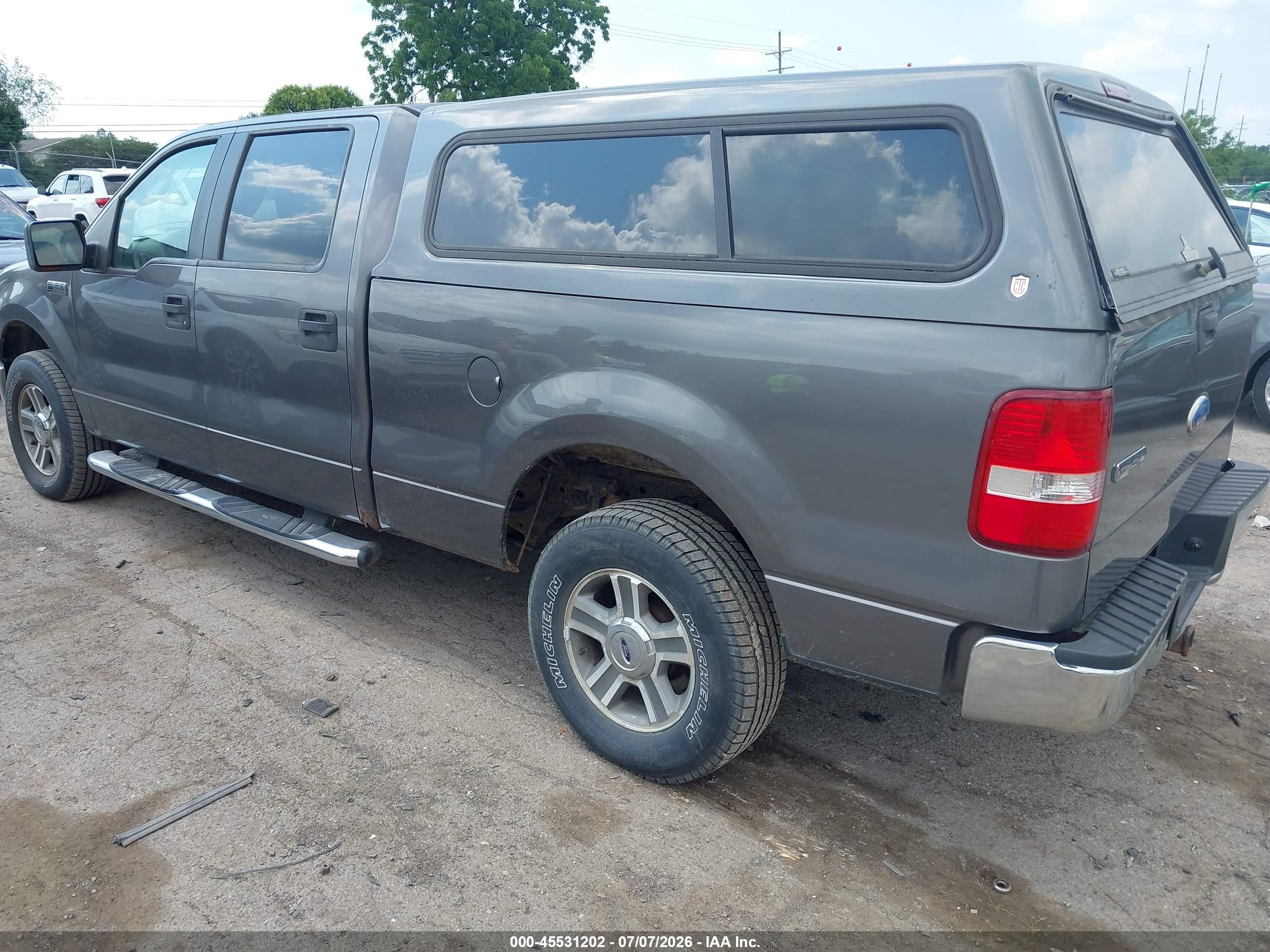 2006 Ford F-150 Fx4/lariat/xlt Серый vin: 1FTPW14526FB74425