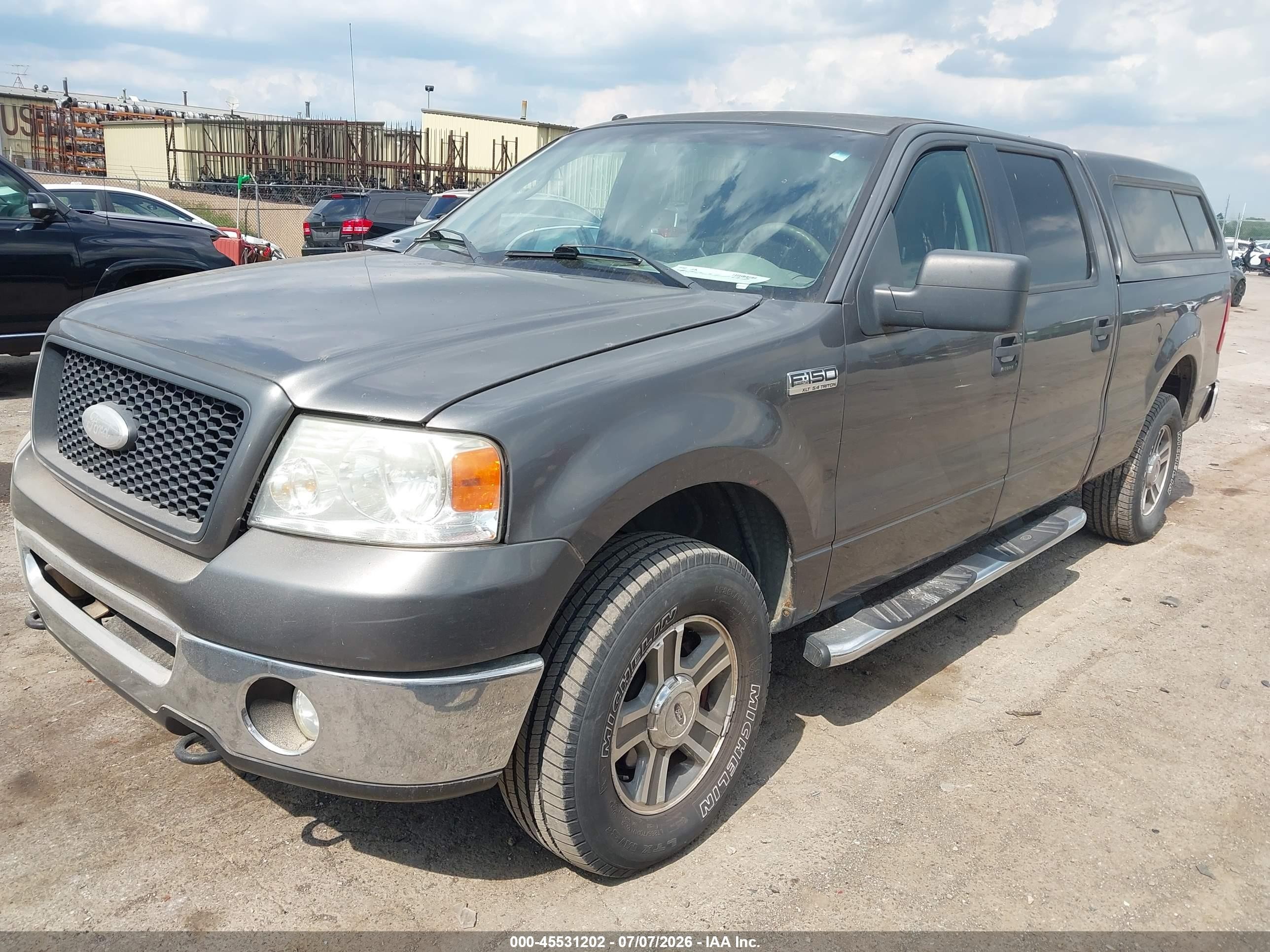 2006 Ford F-150 Fx4/lariat/xlt Серый vin: 1FTPW14526FB74425