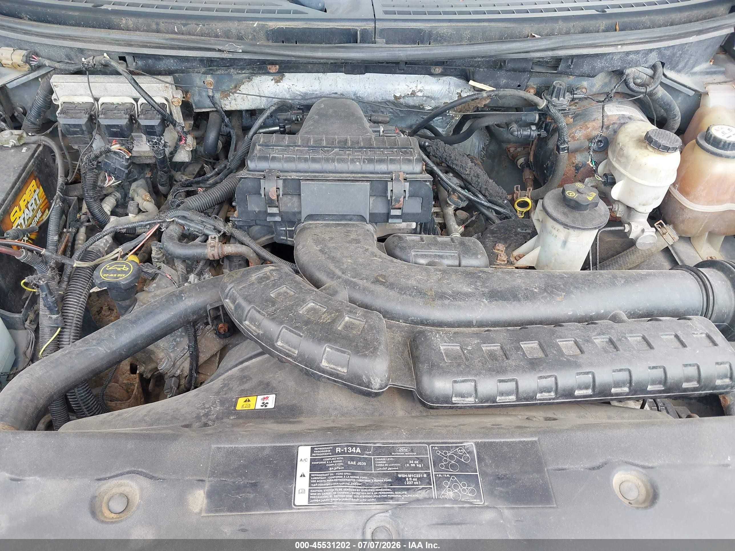 2006 Ford F-150 Fx4/lariat/xlt Серый vin: 1FTPW14526FB74425