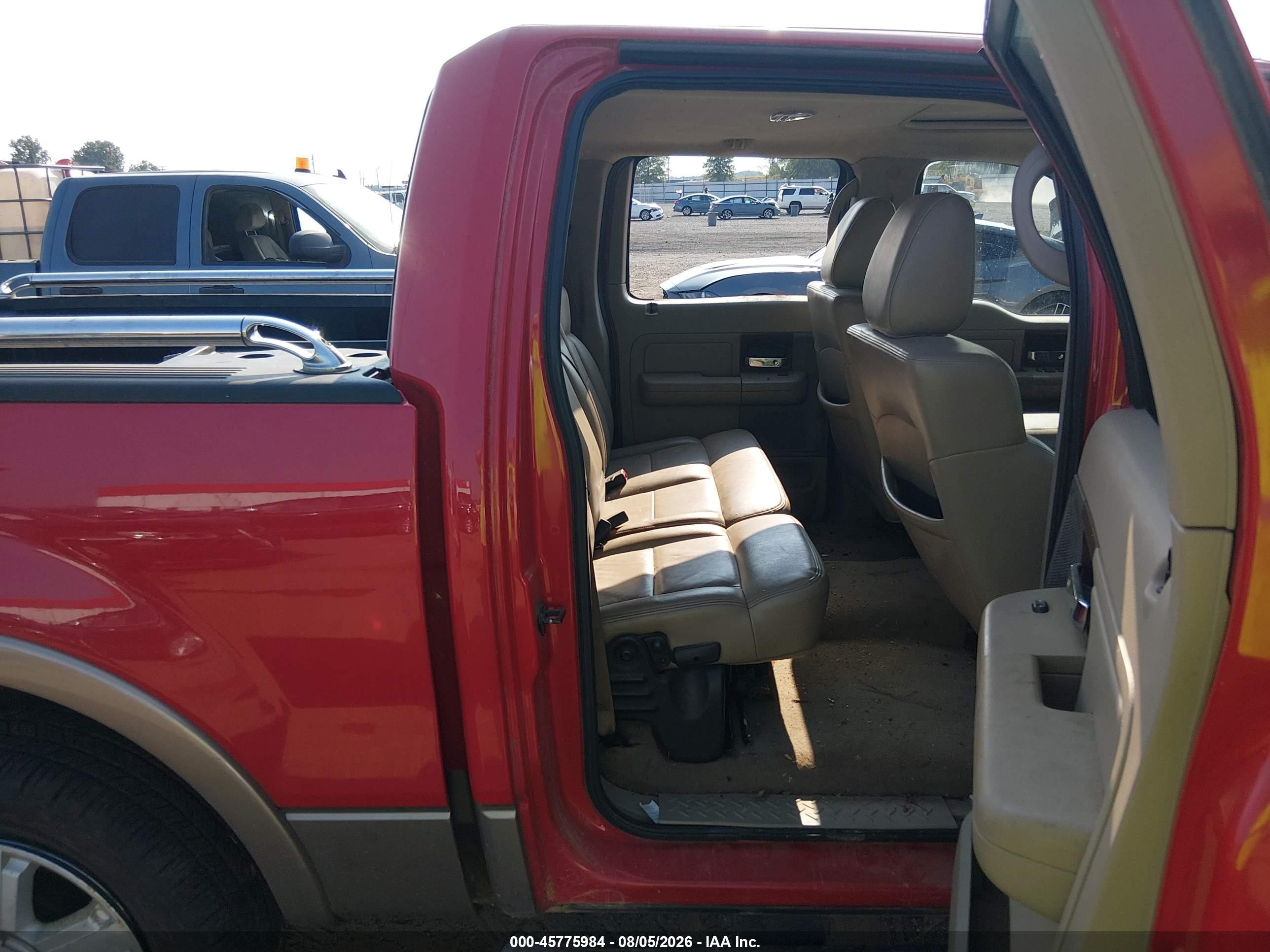 2006 Ford F-150 Fx4/lariat/xlt Красный vin: 1FTPW14526KB84508