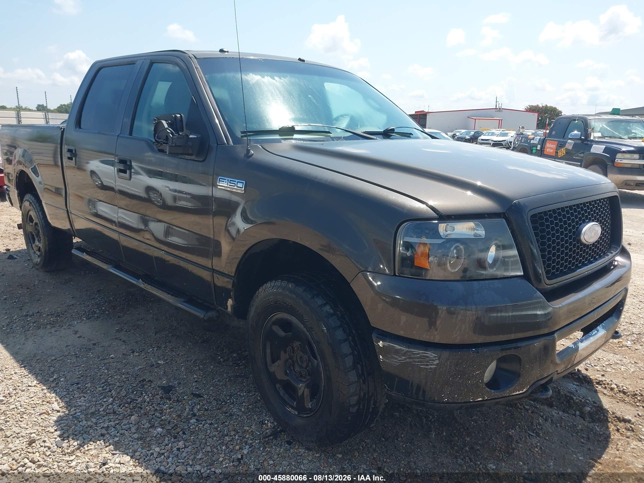 2007 Ford F-150 Fx4/lariat/xlt Gray vin: 1FTPW14527FA35512