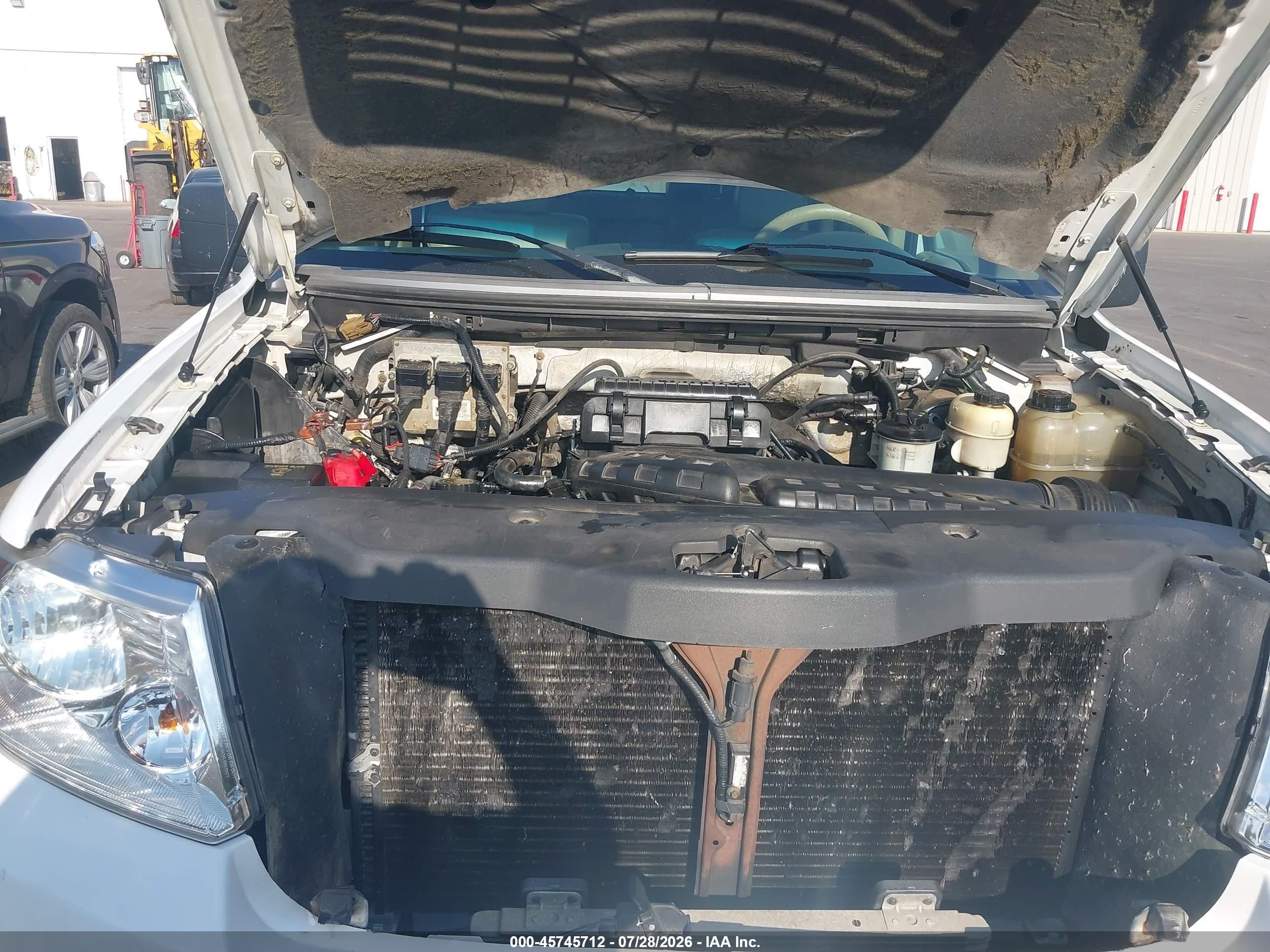 2007 Ford F-150 Fx4/lariat/xlt White vin: 1FTPW14527FA48437