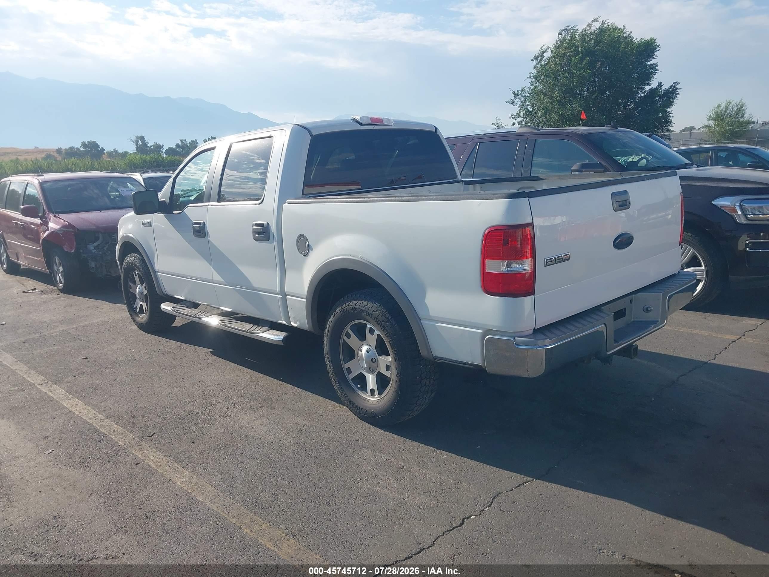 2007 Ford F-150 Fx4/lariat/xlt White vin: 1FTPW14527FA48437