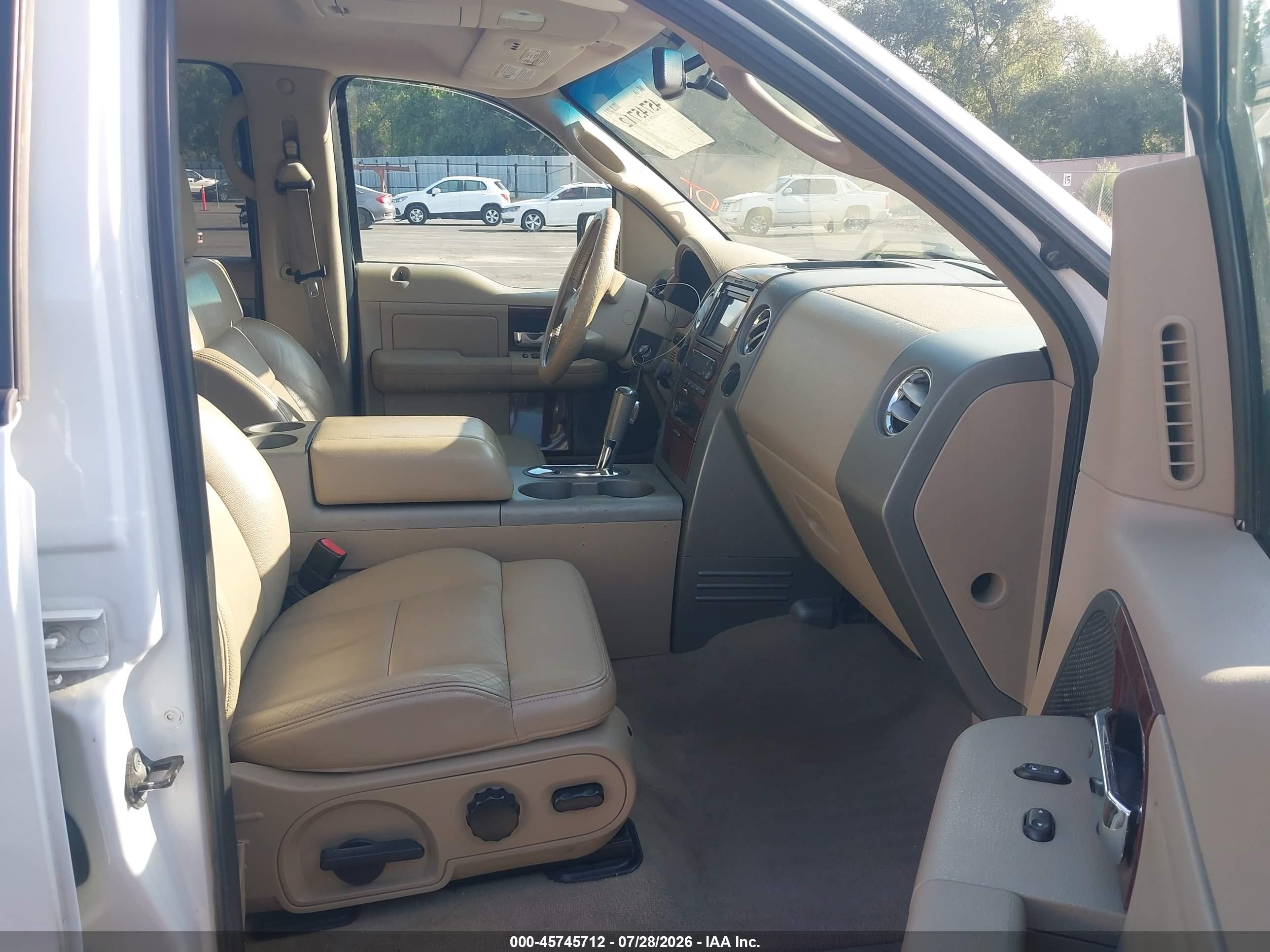 2007 Ford F-150 Fx4/lariat/xlt White vin: 1FTPW14527FA48437