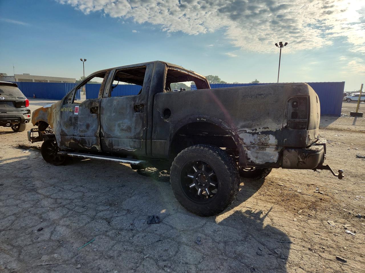 2004 Ford F150 Supercrew Burn vin: 1FTPW14534FA14616