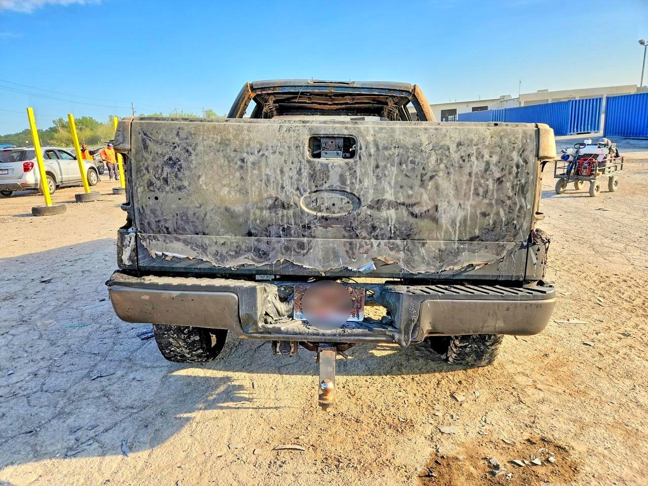 2004 Ford F150 Supercrew Burn vin: 1FTPW14534FA14616