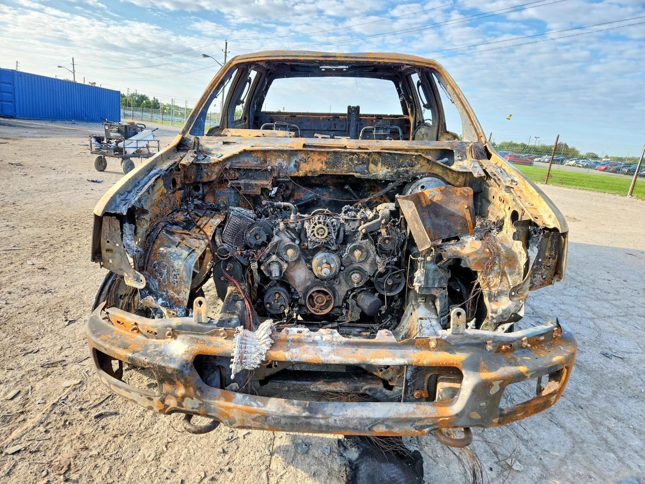 2004 Ford F150 Supercrew Burn vin: 1FTPW14534FA14616