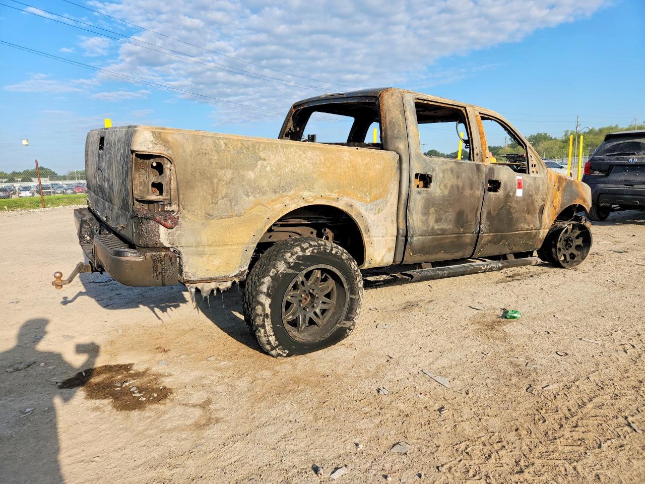 2004 Ford F150 Supercrew Burn vin: 1FTPW14534FA14616