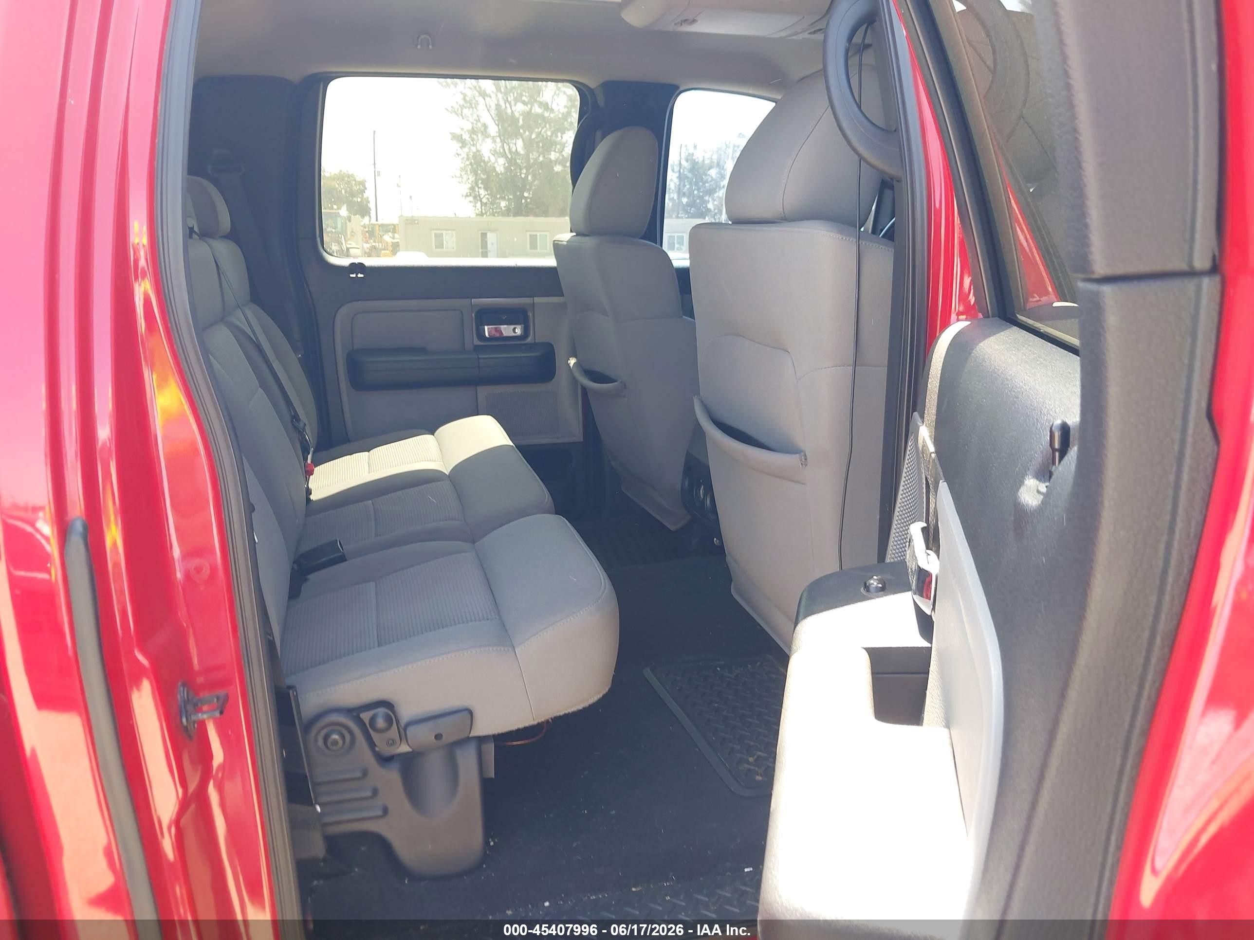 2004 Ford F-150 Fx4/lariat/xlt Red vin: 1FTPW14534KA08452