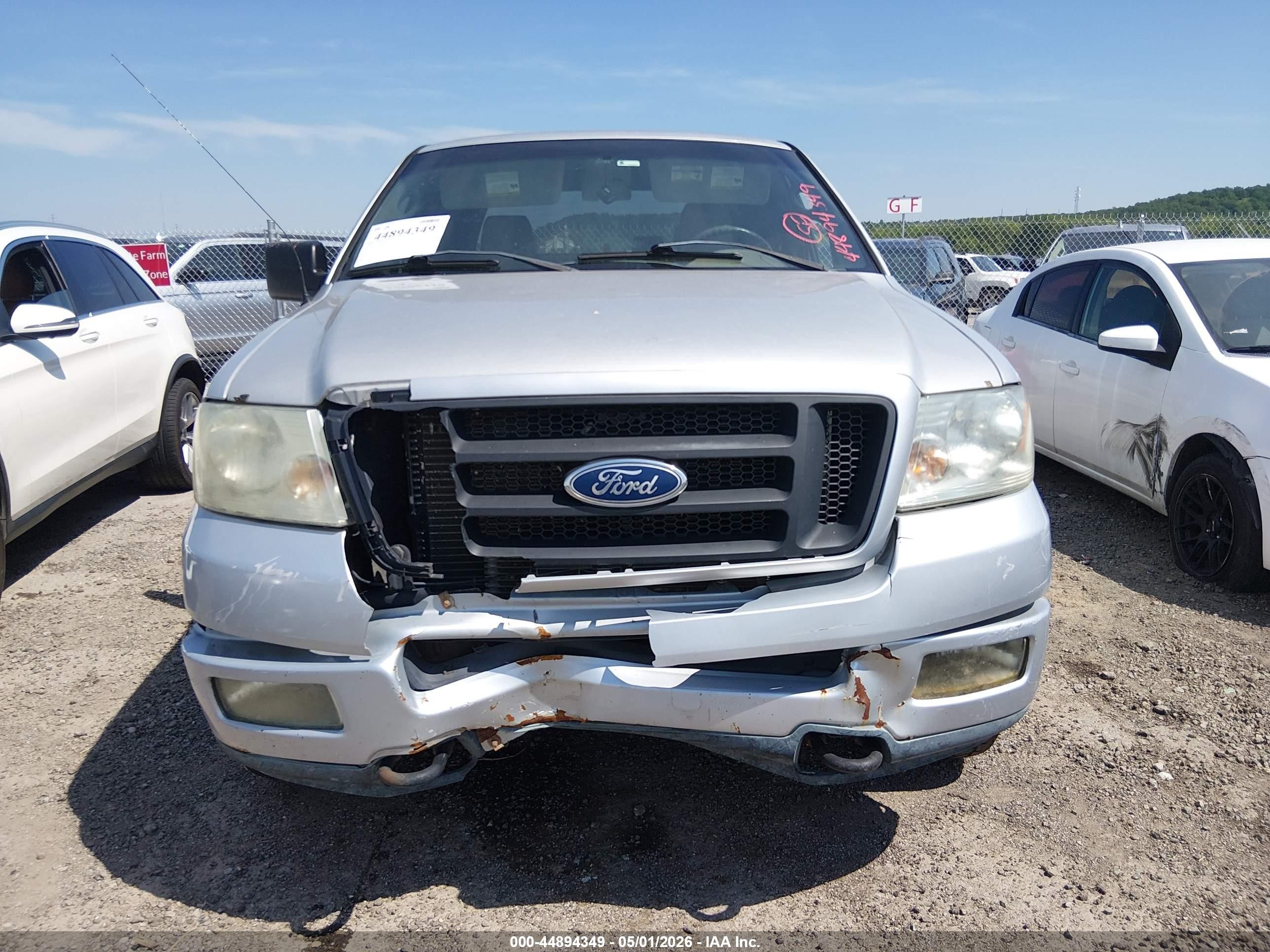 2004 Ford F-150 Fx4/lariat/xlt Серебряный vin: 1FTPW14534KA85094