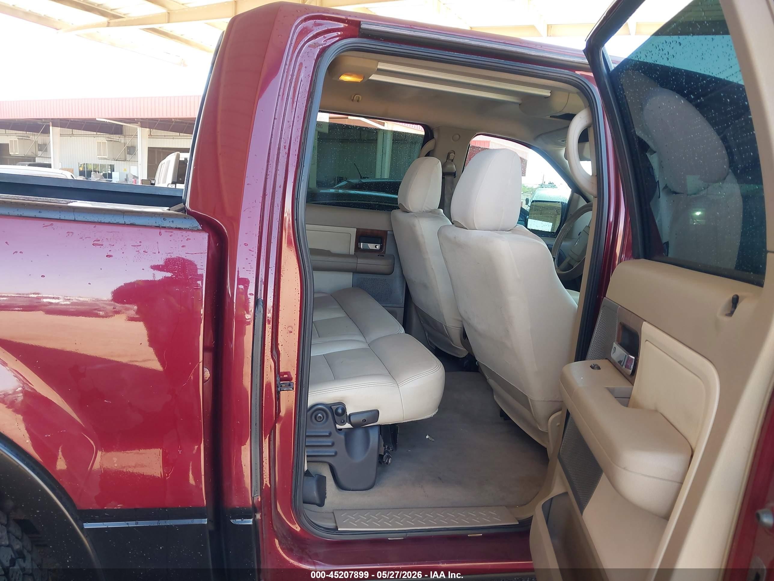 2004 Ford F-150   Burgundy vin: 1FTPW14534KB72963