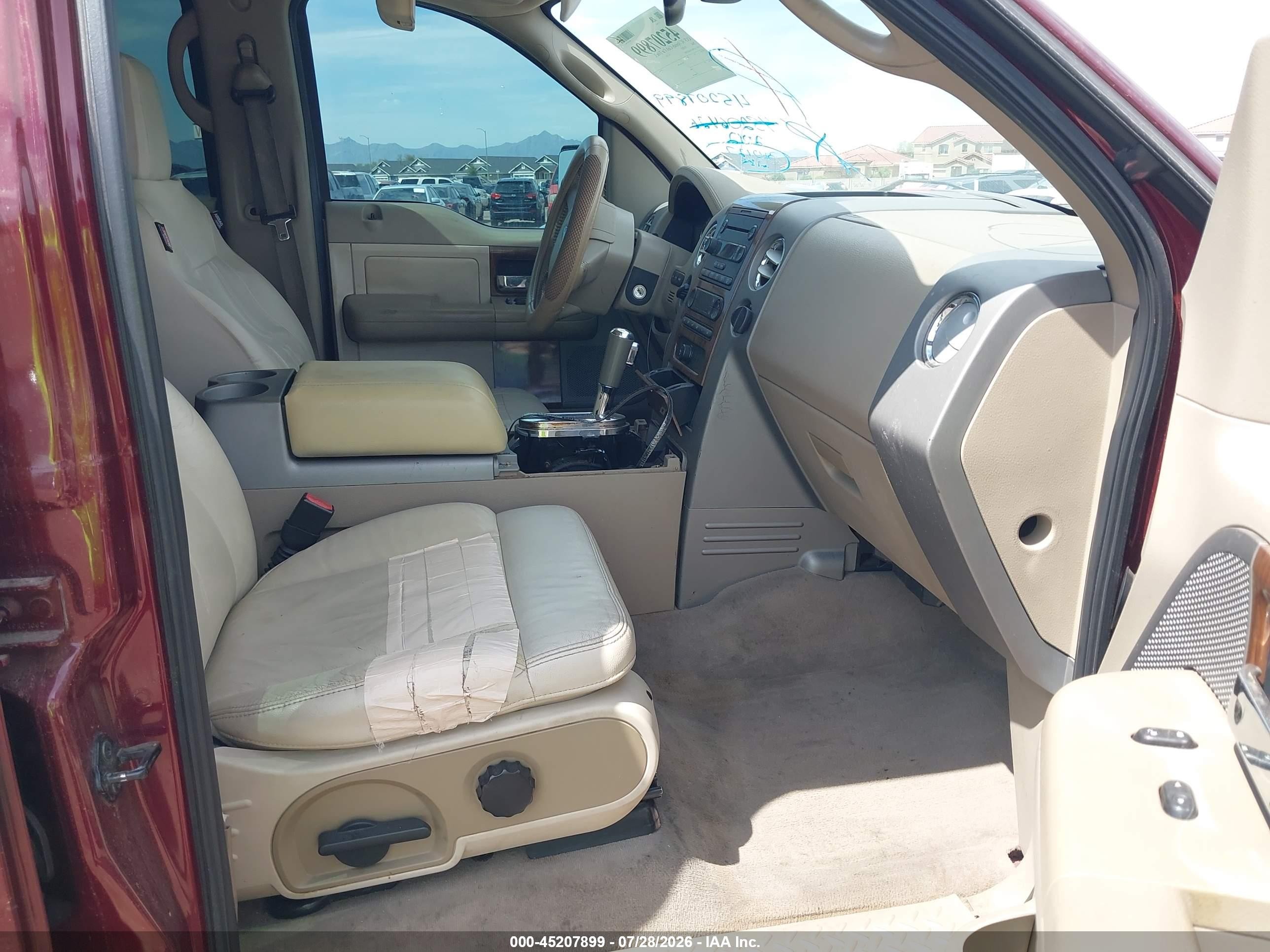 2004 Ford F-150   Burgundy vin: 1FTPW14534KB72963