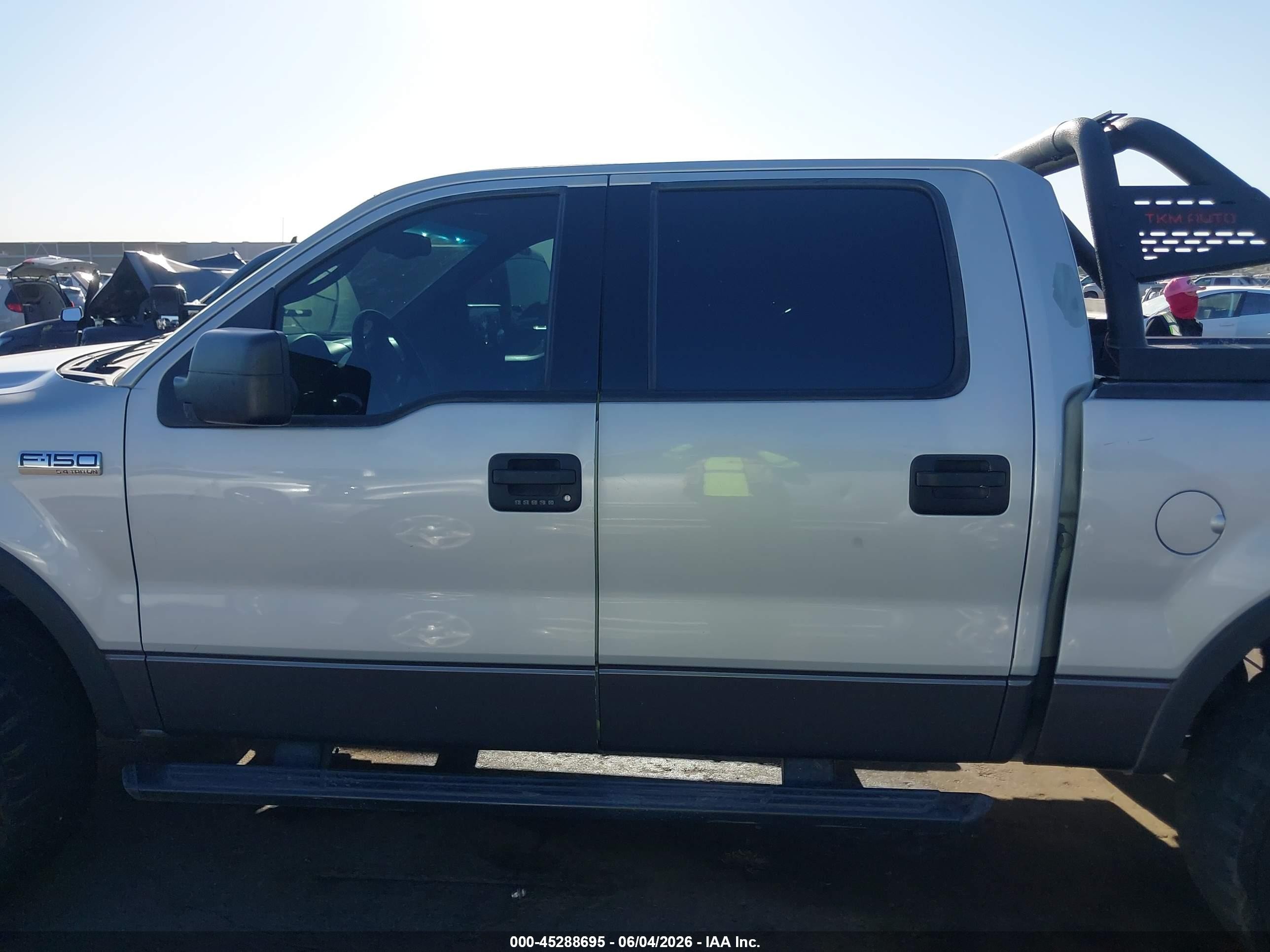 2004 Ford F-150 Fx4/lariat/xlt Silver vin: 1FTPW14534KC04987