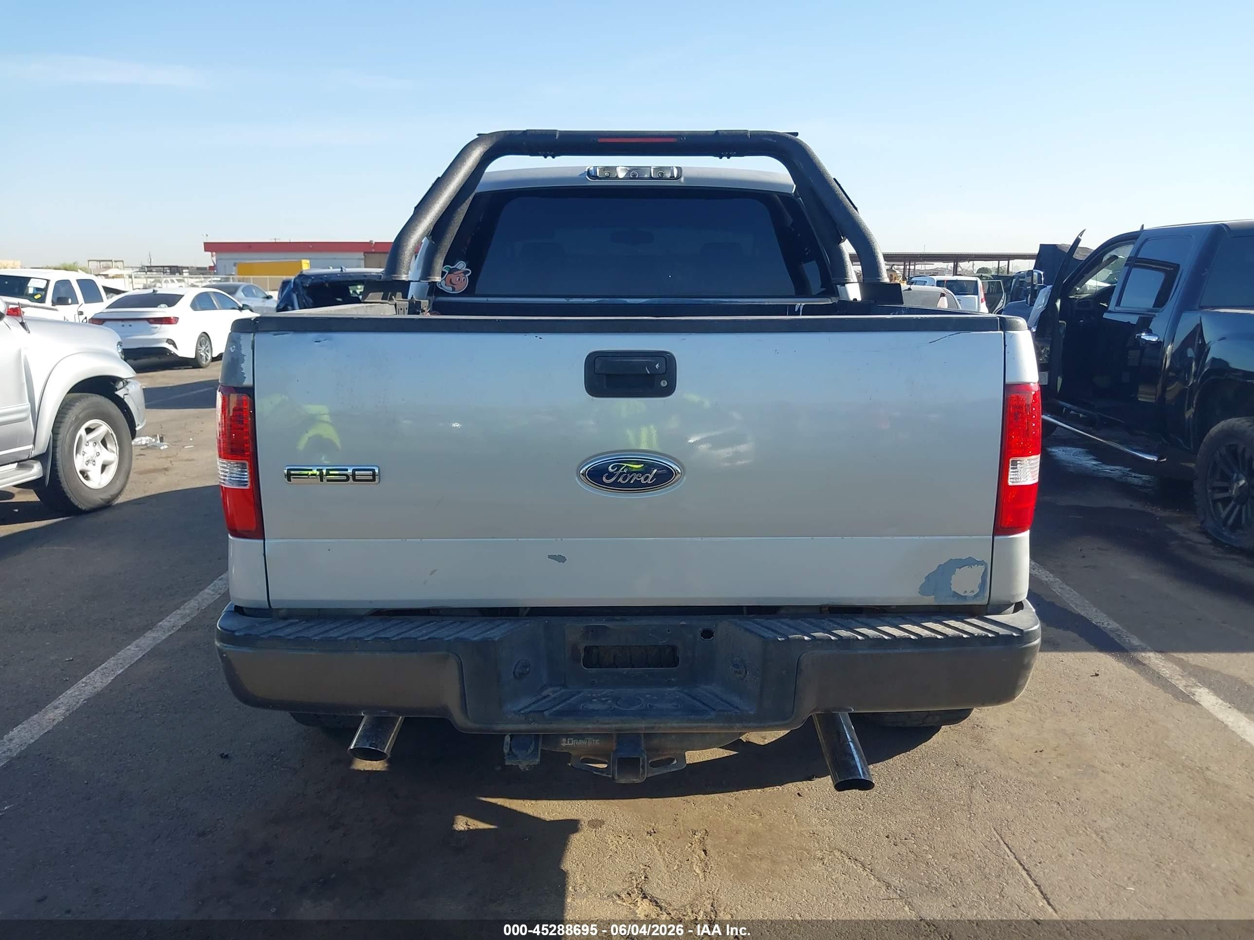 2004 Ford F-150 Fx4/lariat/xlt Silver vin: 1FTPW14534KC04987