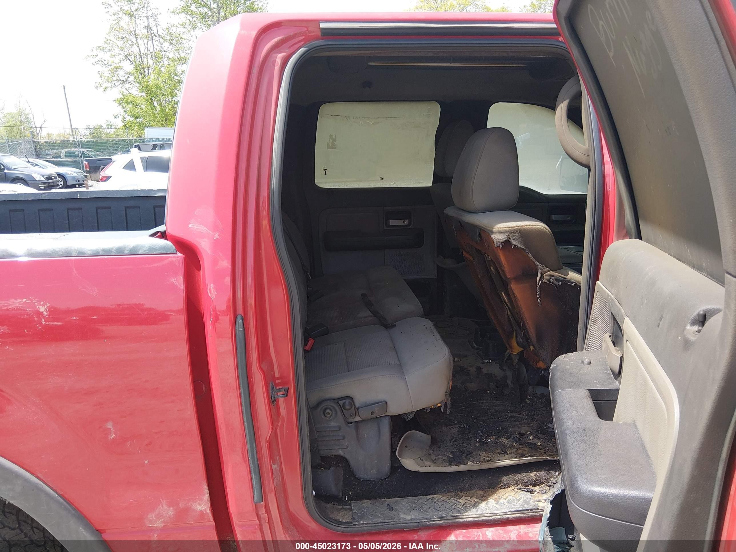 2004 Ford F-150 Fx4/lariat/xlt Red vin: 1FTPW14534KC28481