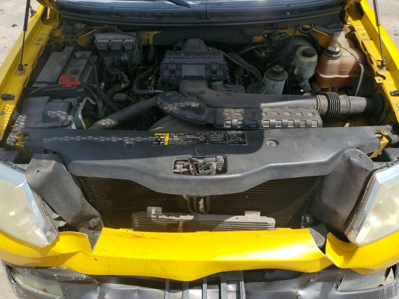 2004 Ford F150 Supercrew Yellow vin: 1FTPW14534KD18195