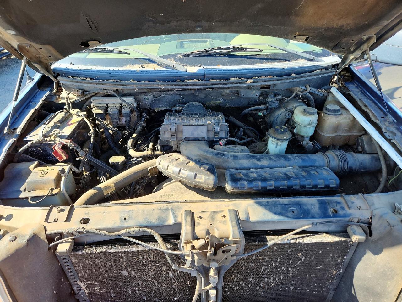 2004 Ford F150 Supercrew Blue vin: 1FTPW14534KD27060