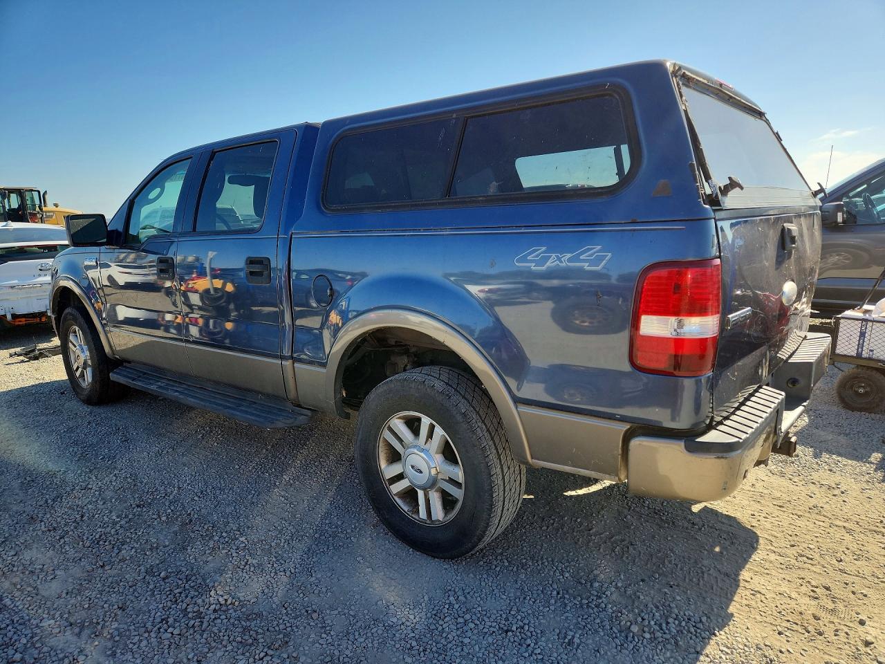 2004 Ford F150 Supercrew Blue vin: 1FTPW14534KD27060
