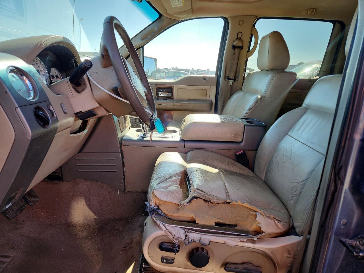 2004 Ford F150 Supercrew Blue vin: 1FTPW14534KD27060
