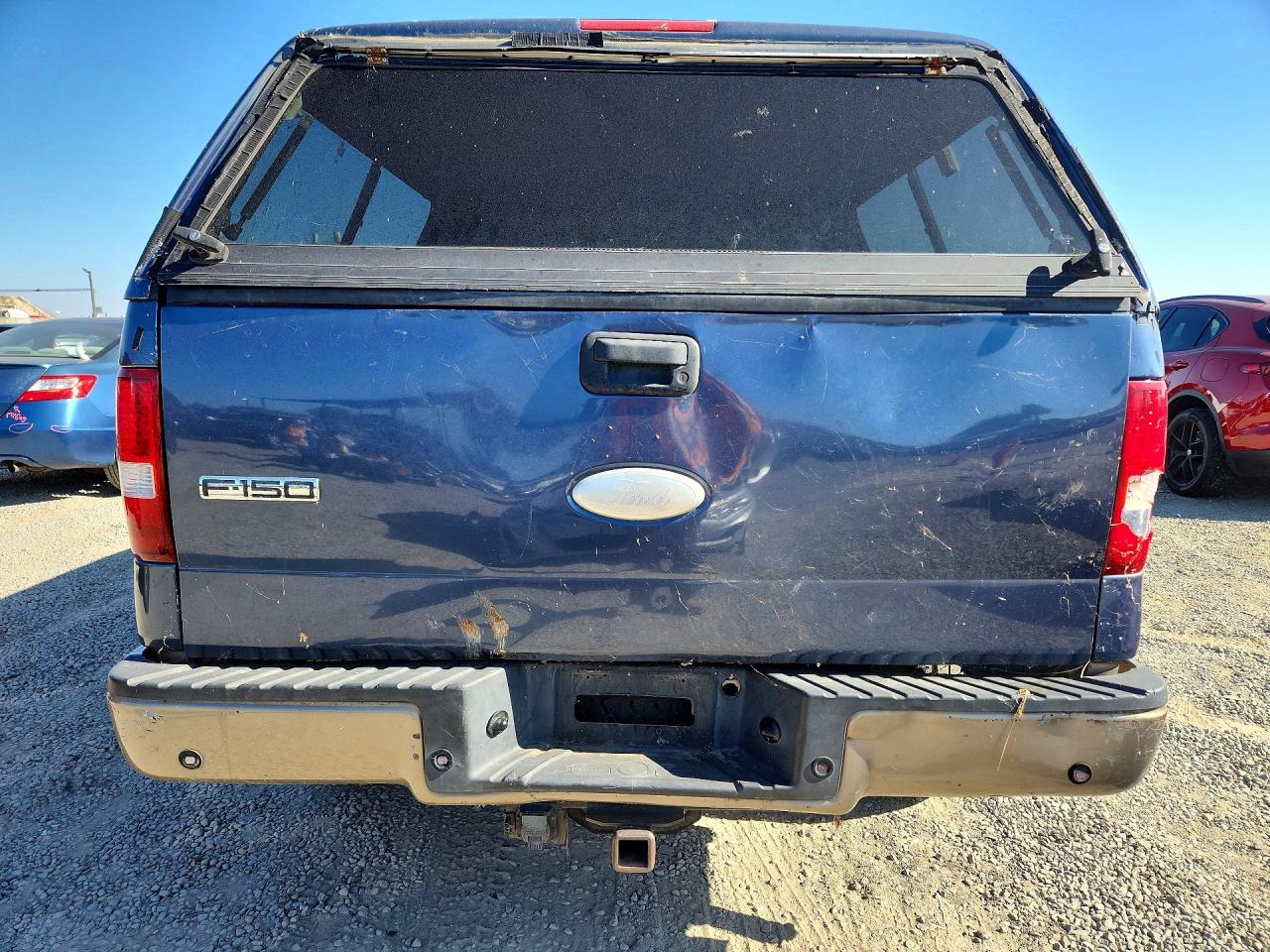 2004 Ford F150 Supercrew Blue vin: 1FTPW14534KD27060