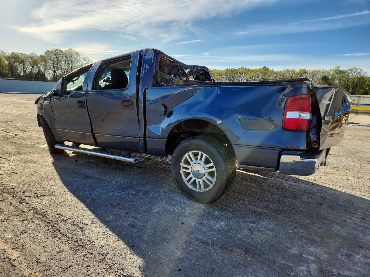 2004 Ford F150 Xlt Blue vin: 1FTPW14534KD44120
