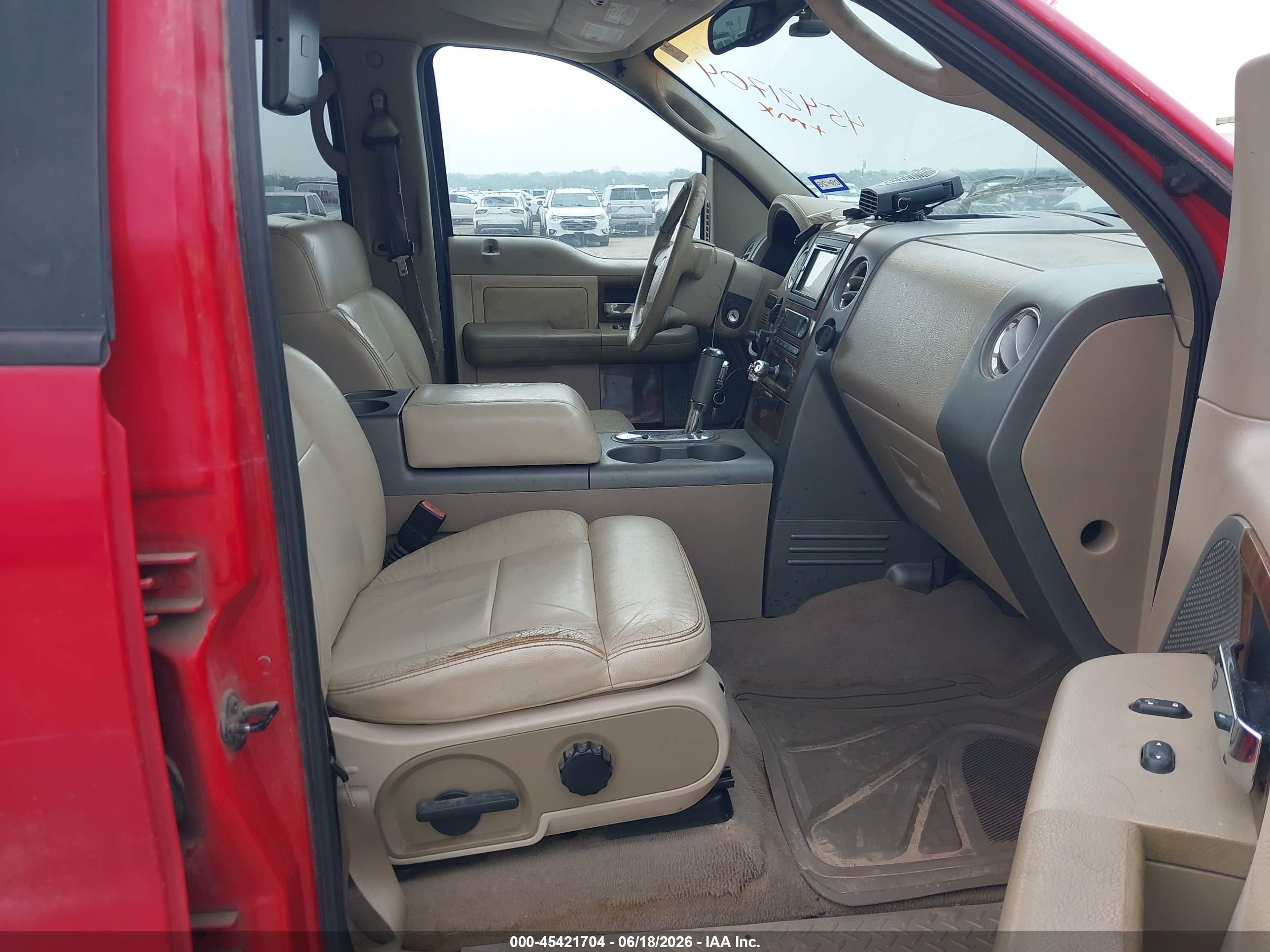 2004 Ford F-150 Fx4/lariat/xlt Red vin: 1FTPW14534KD61421