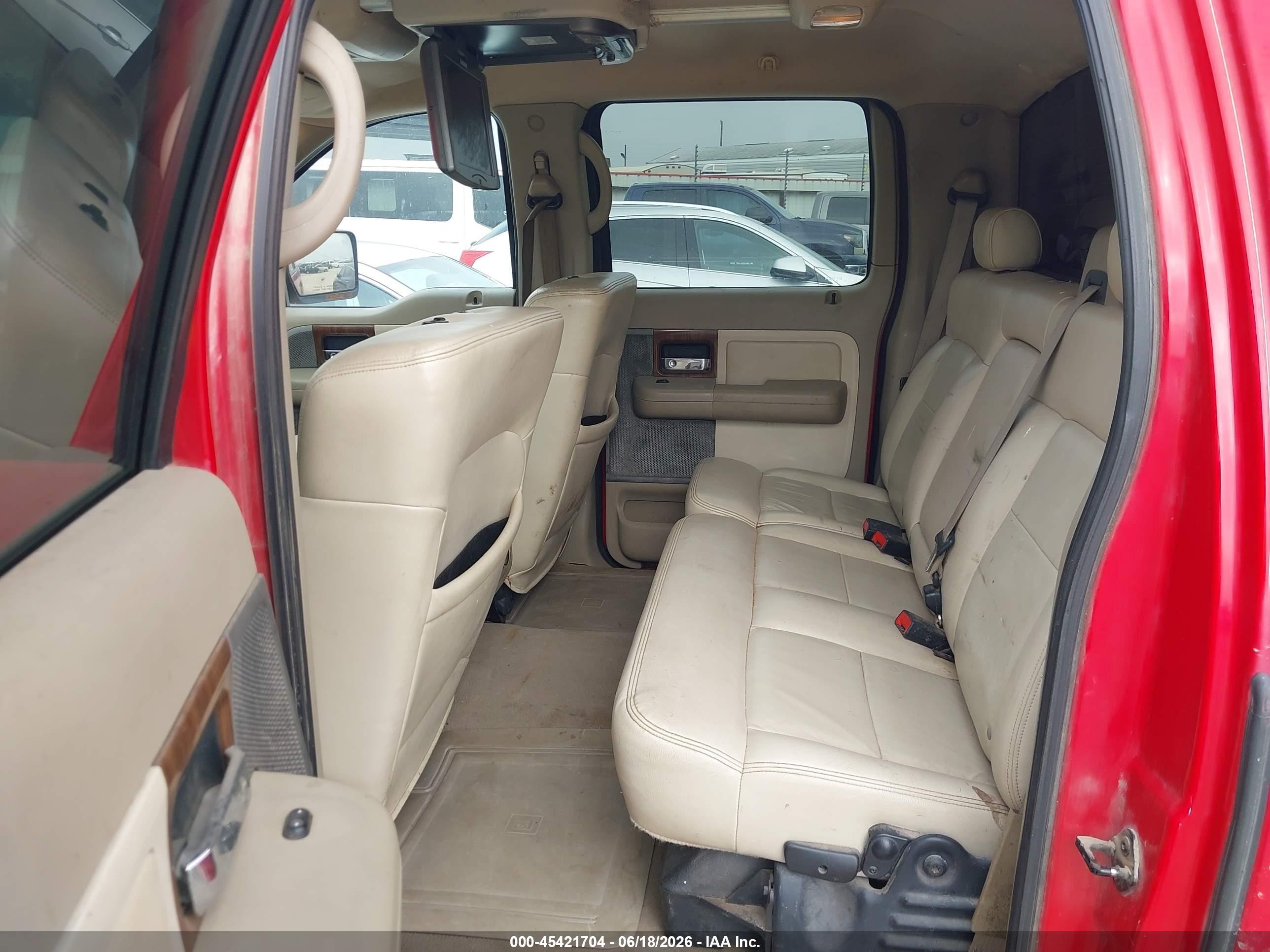 2004 Ford F-150 Fx4/lariat/xlt Red vin: 1FTPW14534KD61421
