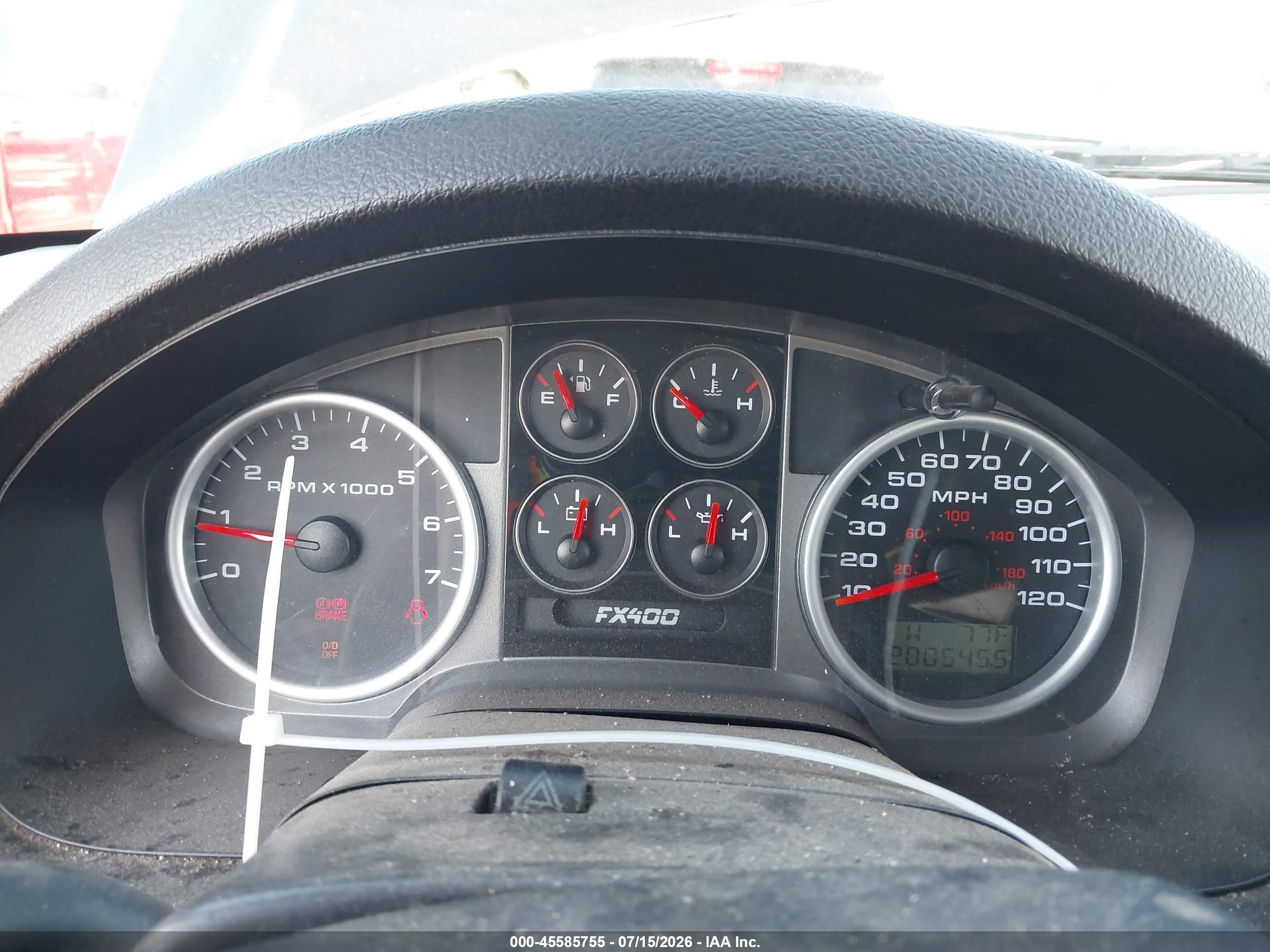 2005 Ford F-150 Fx4/lariat/xlt Black vin: 1FTPW14535FA22247