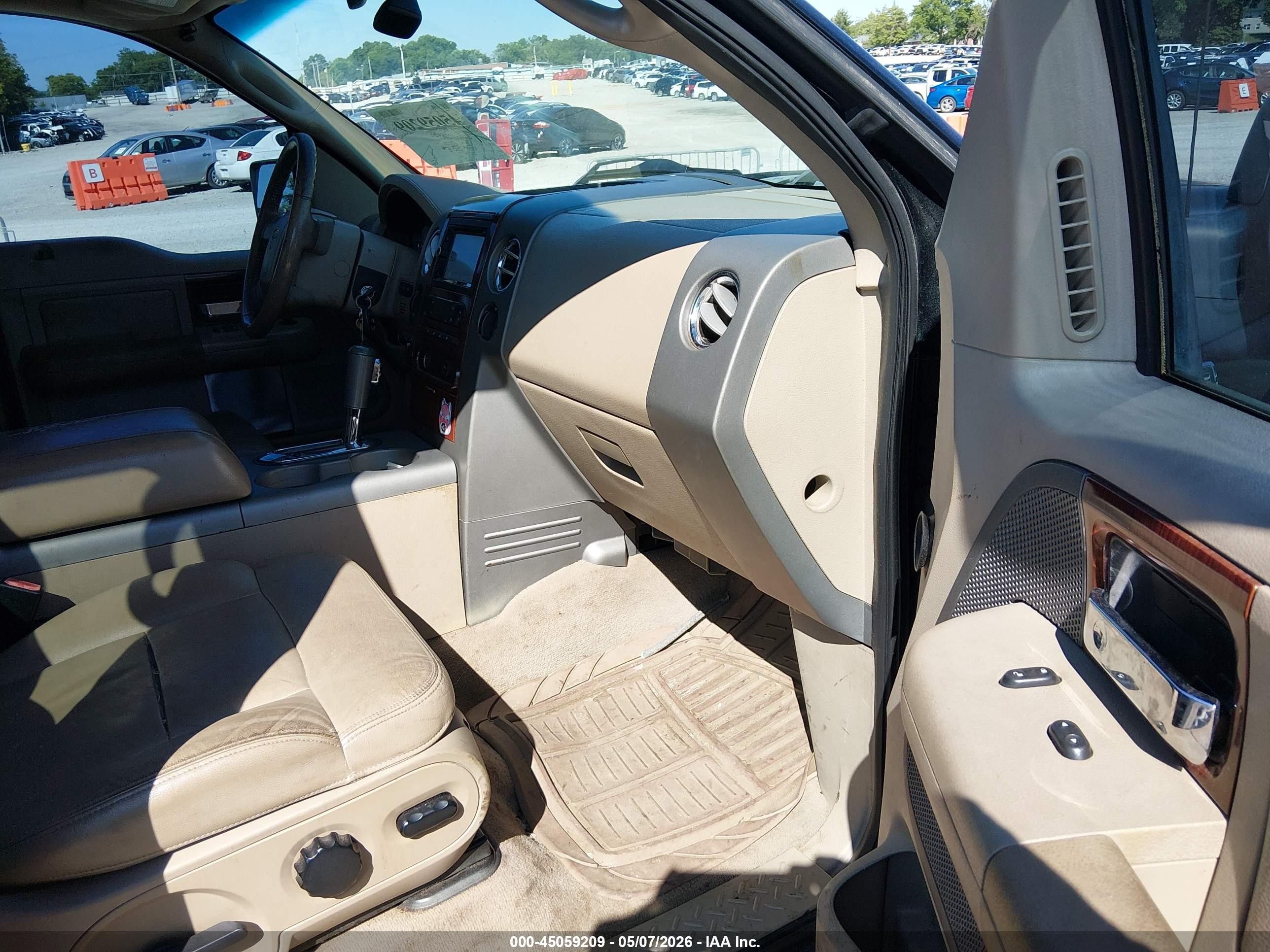 2005 Ford F-150 Fx4/lariat/xlt Black vin: 1FTPW14535FB55459